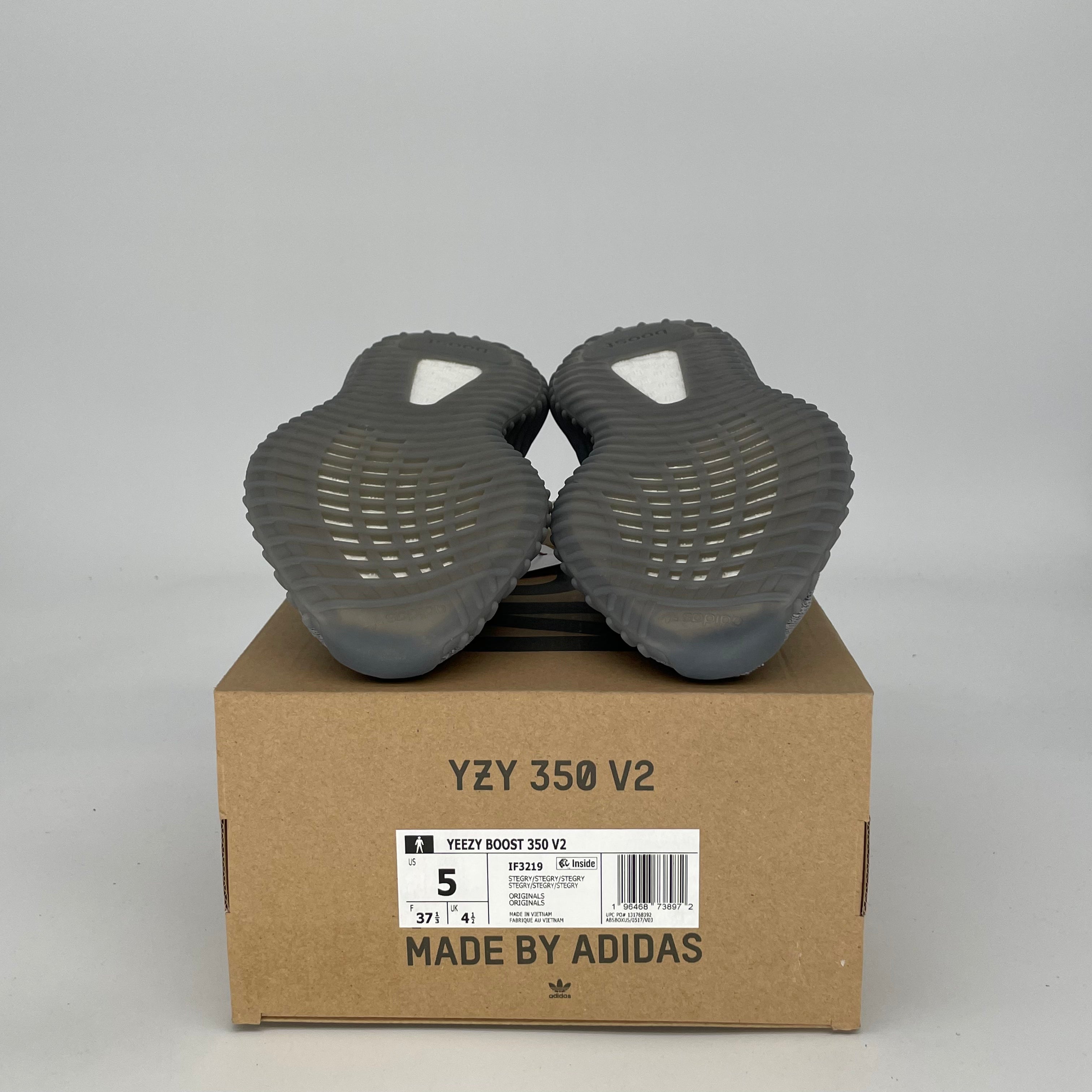 ADIDAS YEEZY 350 V2 STEEL GREY IF3219 SIZE 5/6.5W