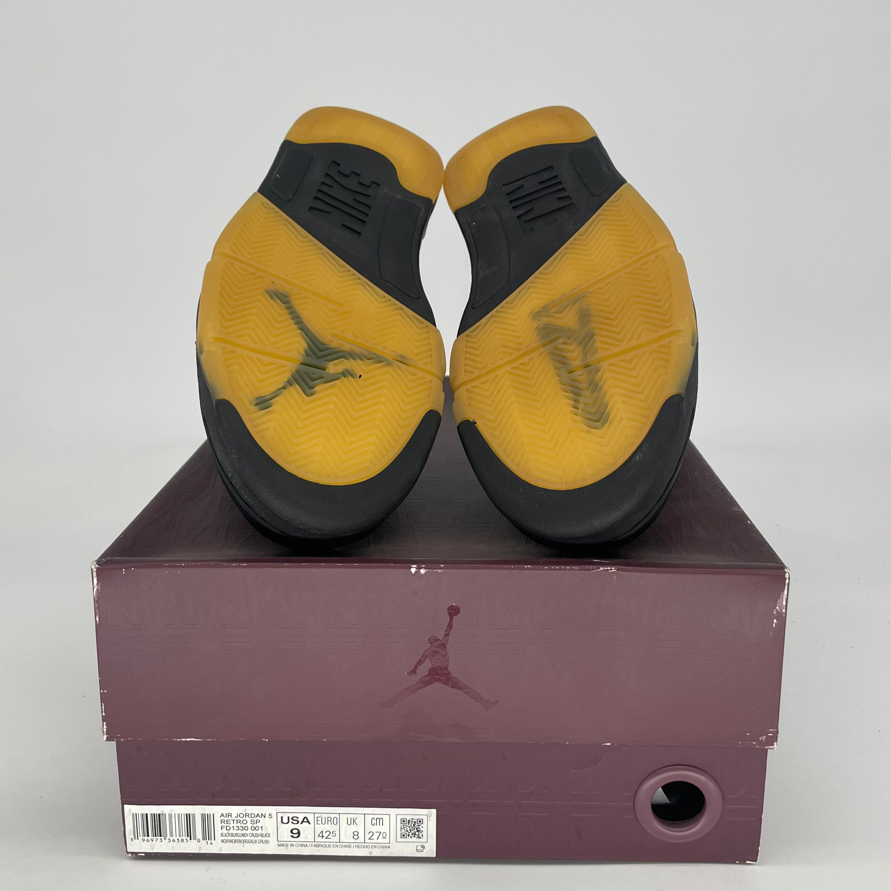 AIR JORDAN 5 A MA MANIERE DUSK FD1330-001 SIZE 9/10.5W