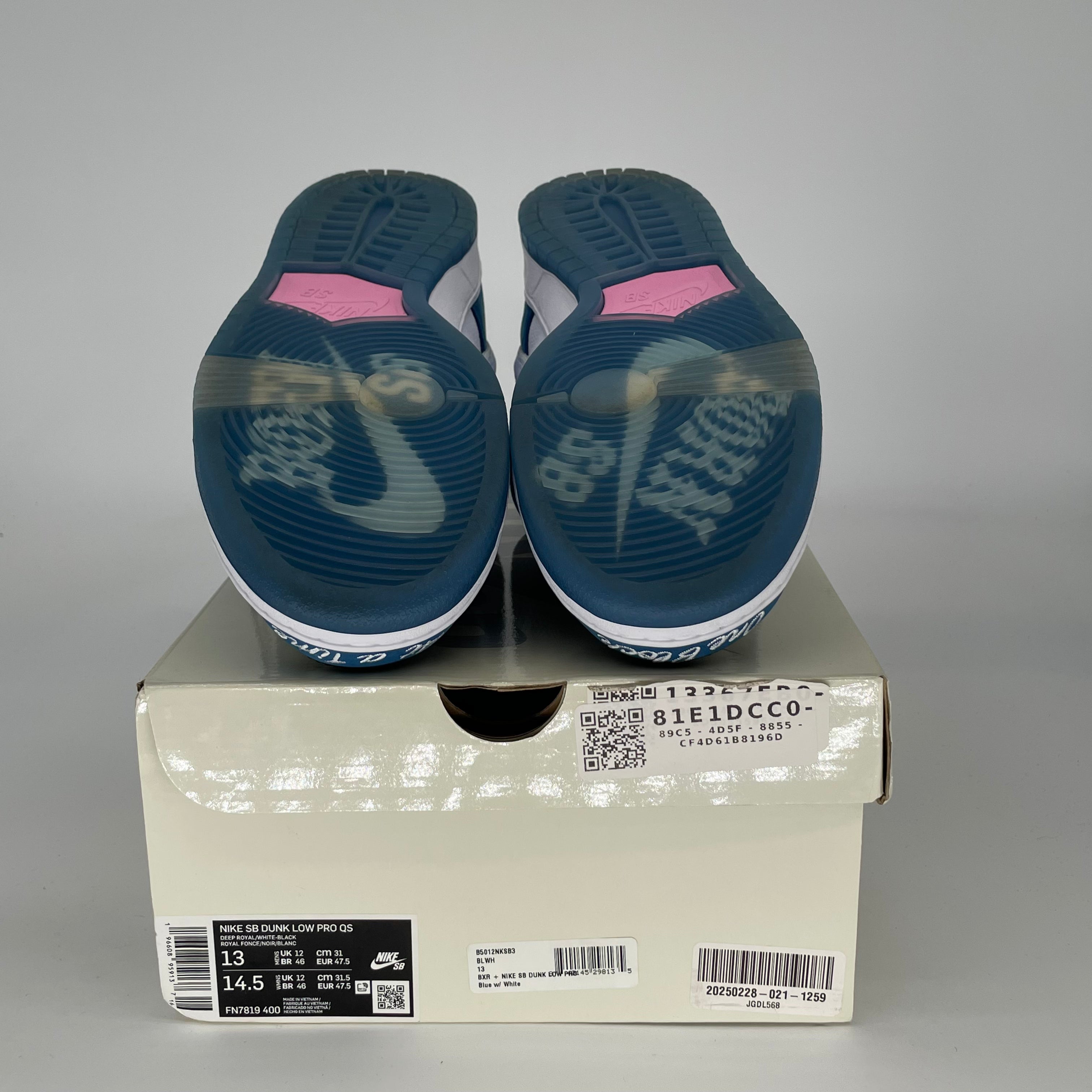 NIKE SB DUNK LOW BORN X RAISED ONE BLOCK AT A TIME SIZE 13 FN7819-400