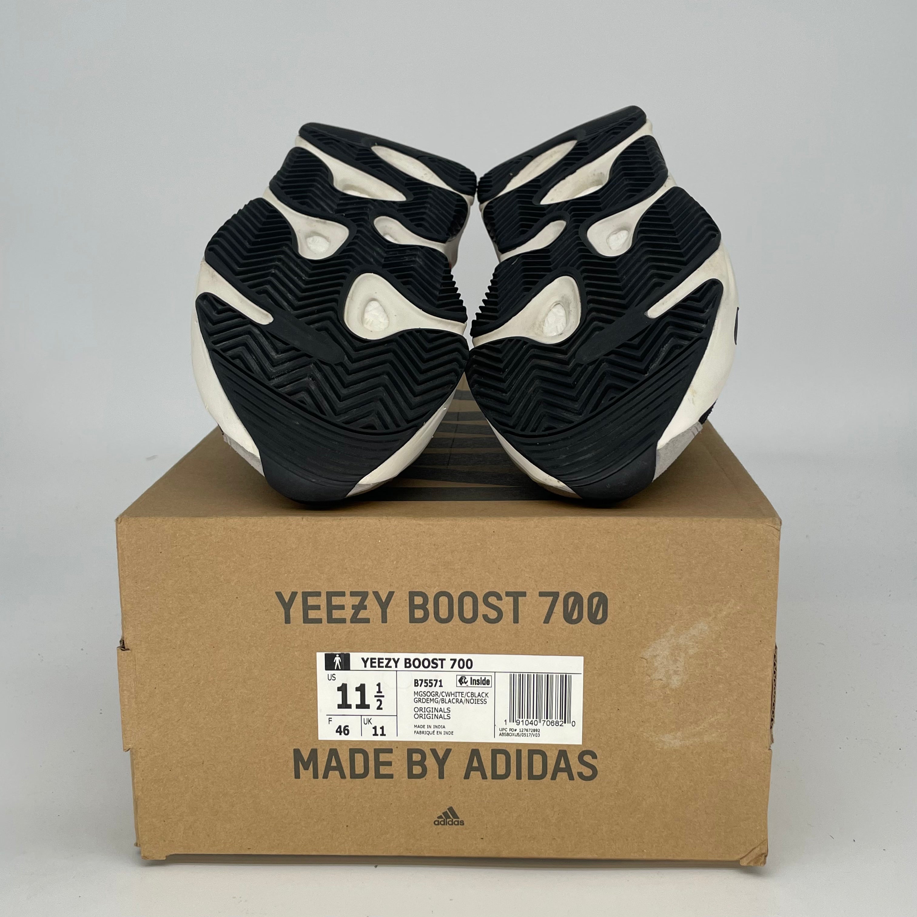 ADIDAS YEEZY 700 WAVE RUNNER B75571 SIZE 11.5/13W