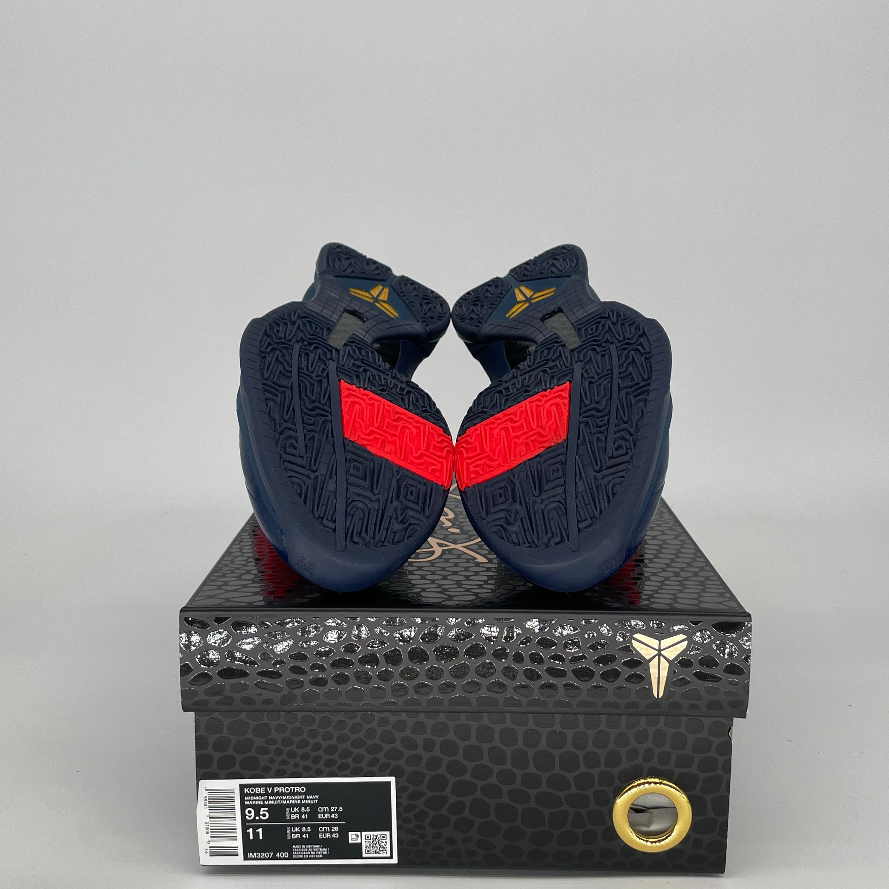 NIKE KOBE 5 PROTRO CAITLIN CLARK INDIANA FEVER IM3207-400 SIZE 9.5/11W