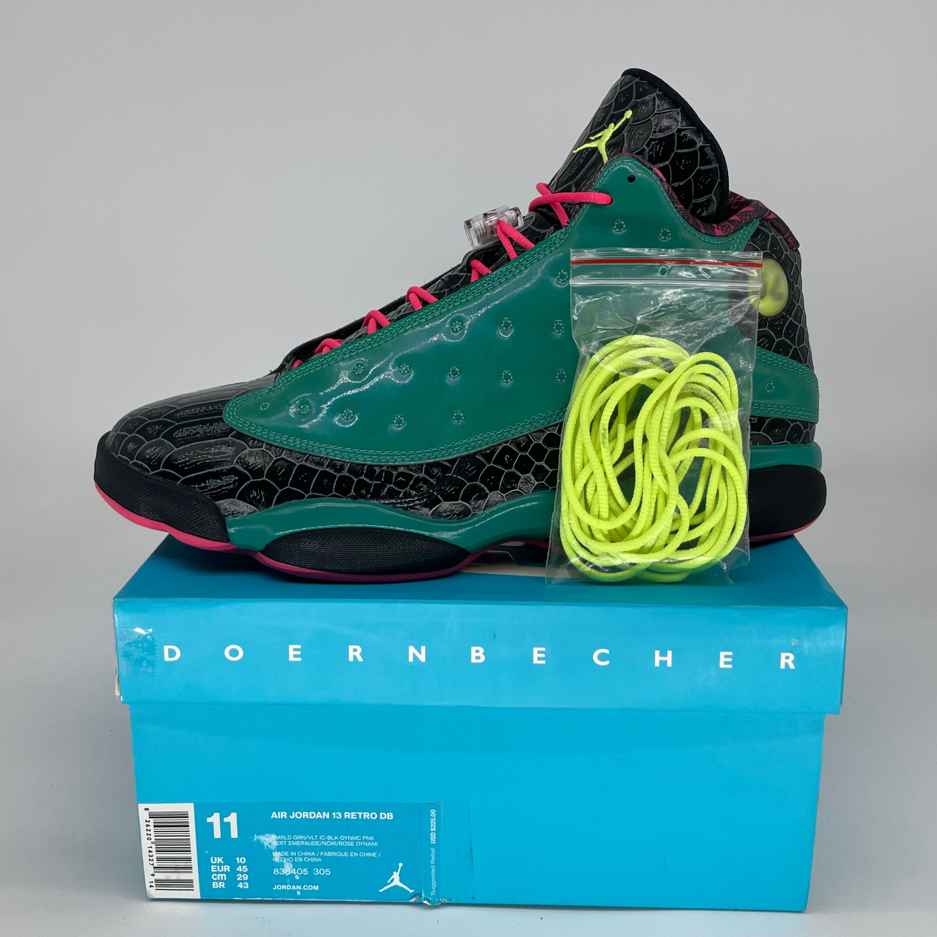 AIR JORDAN 13 DOERNBECHER 836405-305 SIZE 11/12.5W