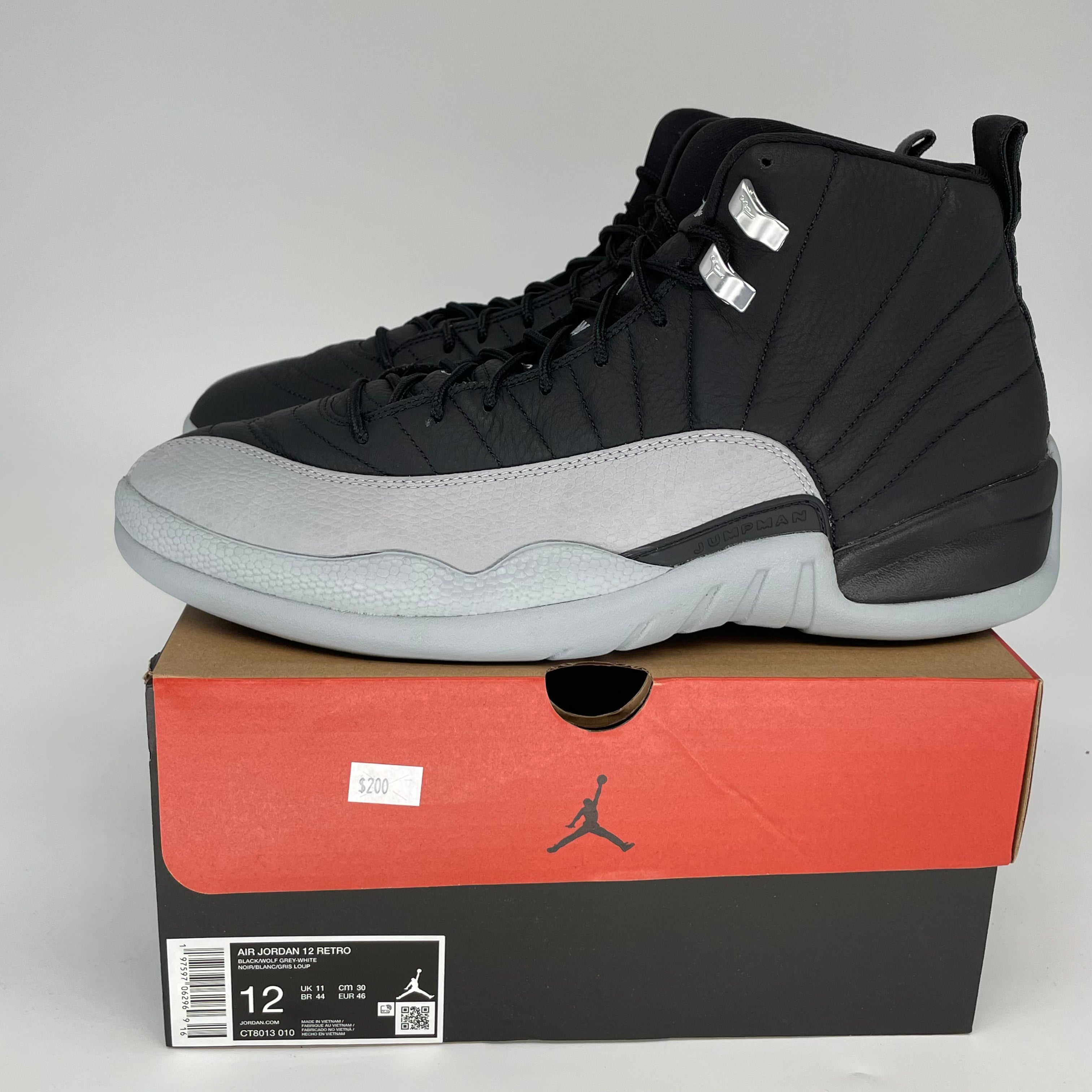 AIR JORDAN 12 BARONS SIZE 12 CT8013-010
