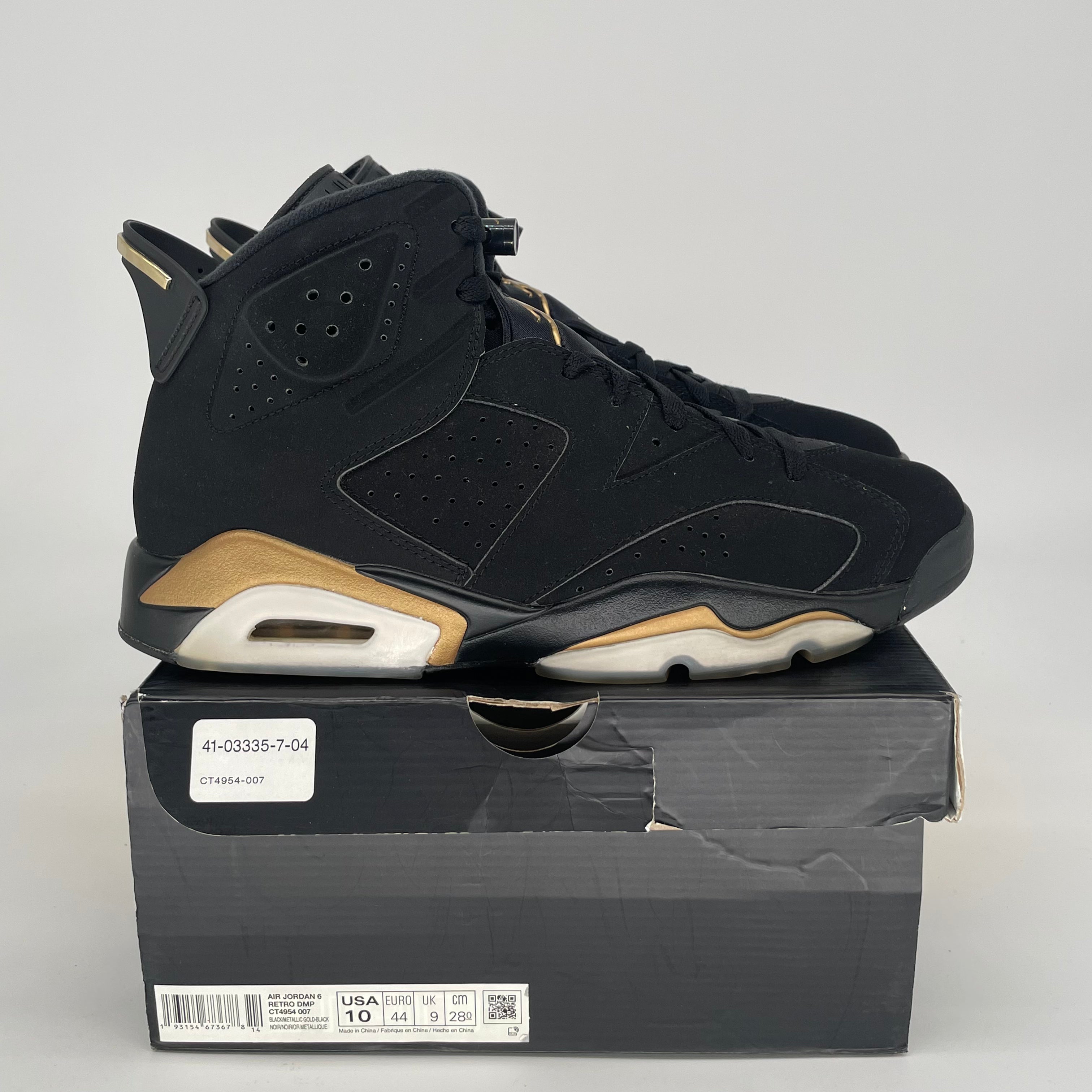 AIR JORDAN 6 DMP CT4954-007 SIZE 10/11.5W