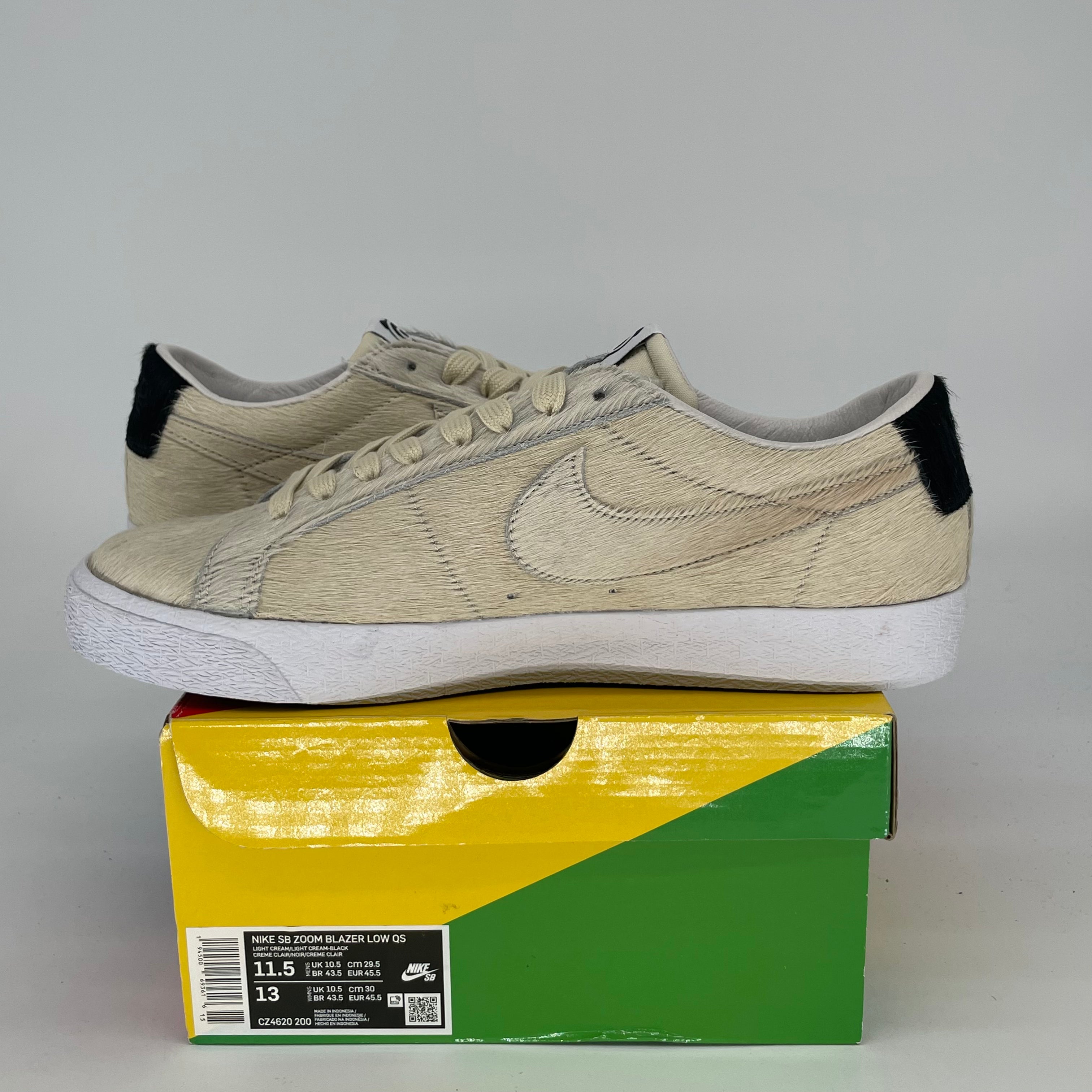 NIKE SB BLAZER LOW MEDICOM TOY CZ4620-200 SIZE 11.5/13W