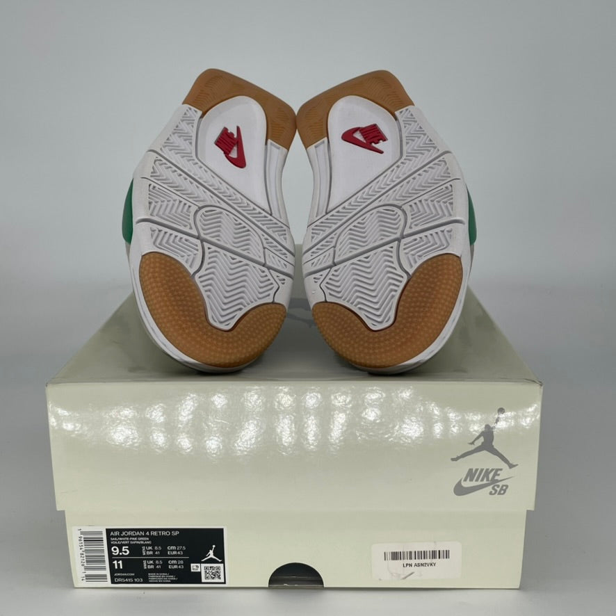 AIR JORDAN 4 SB PINE GREEN DR5415-103 SIZE 9.5/11W