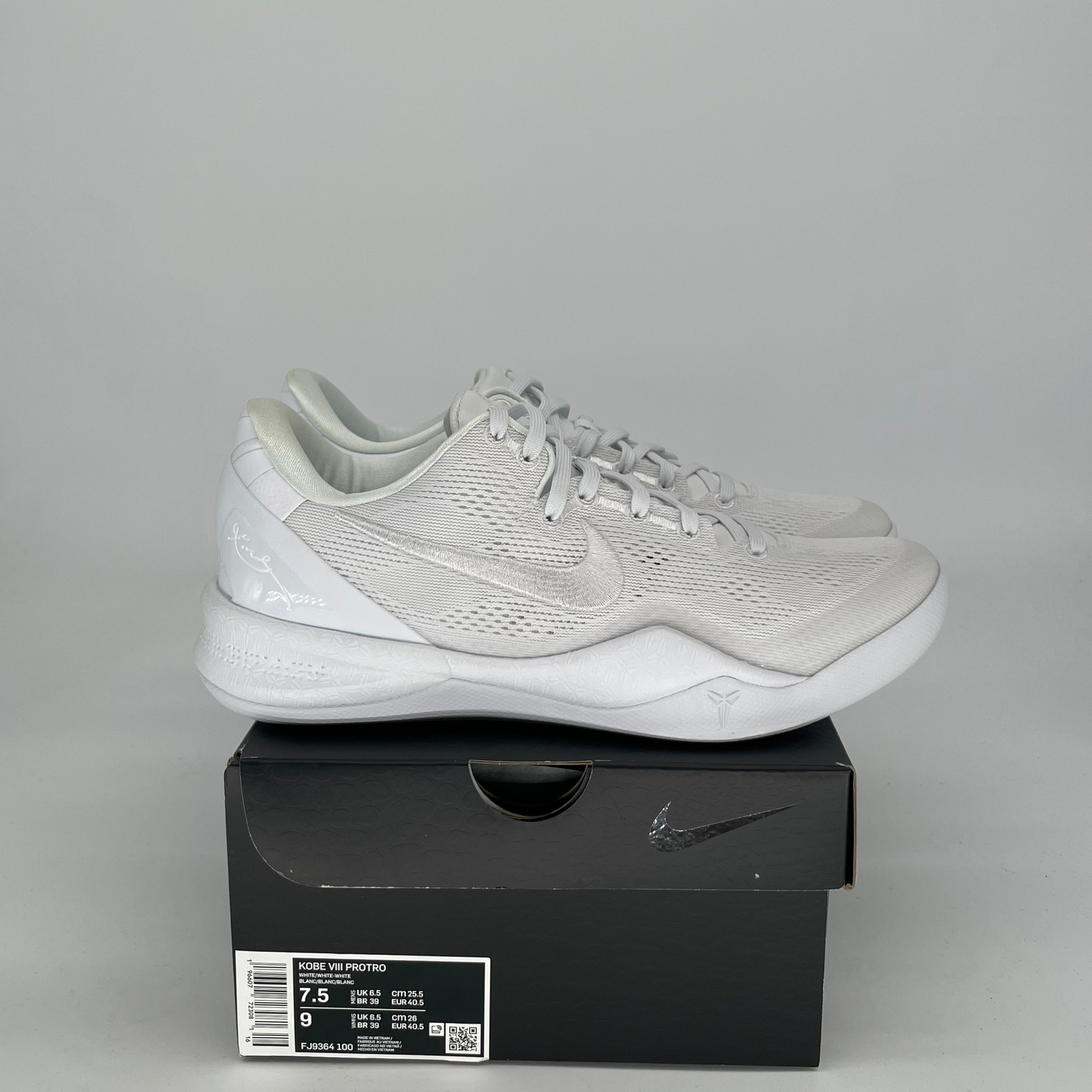 NIKE KOBE 8 HALO SIZE 7.5/9W FJ9364-100