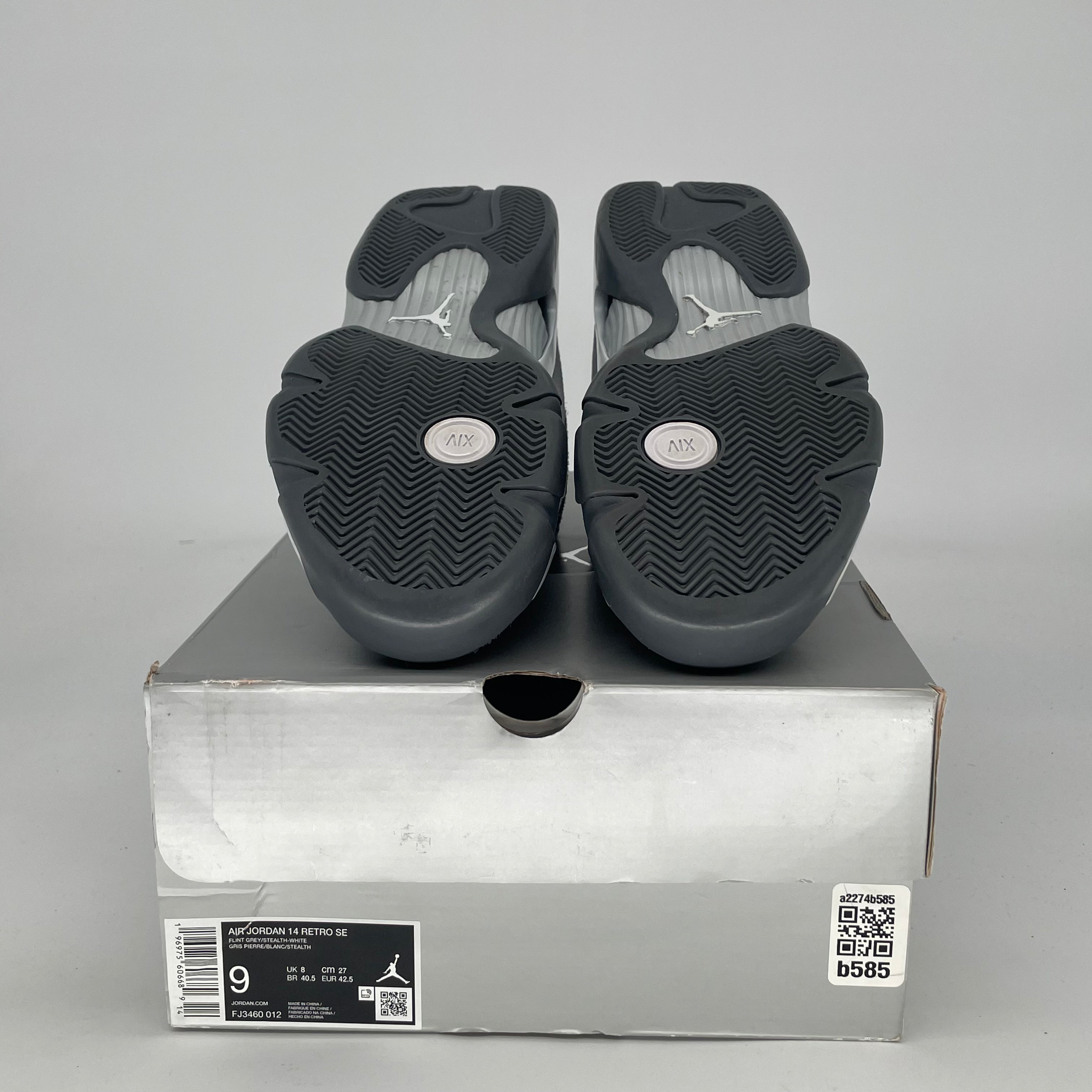 AIR JORDAN 14 FLINT GREY FJ3460-012 SIZE 9/10.5W