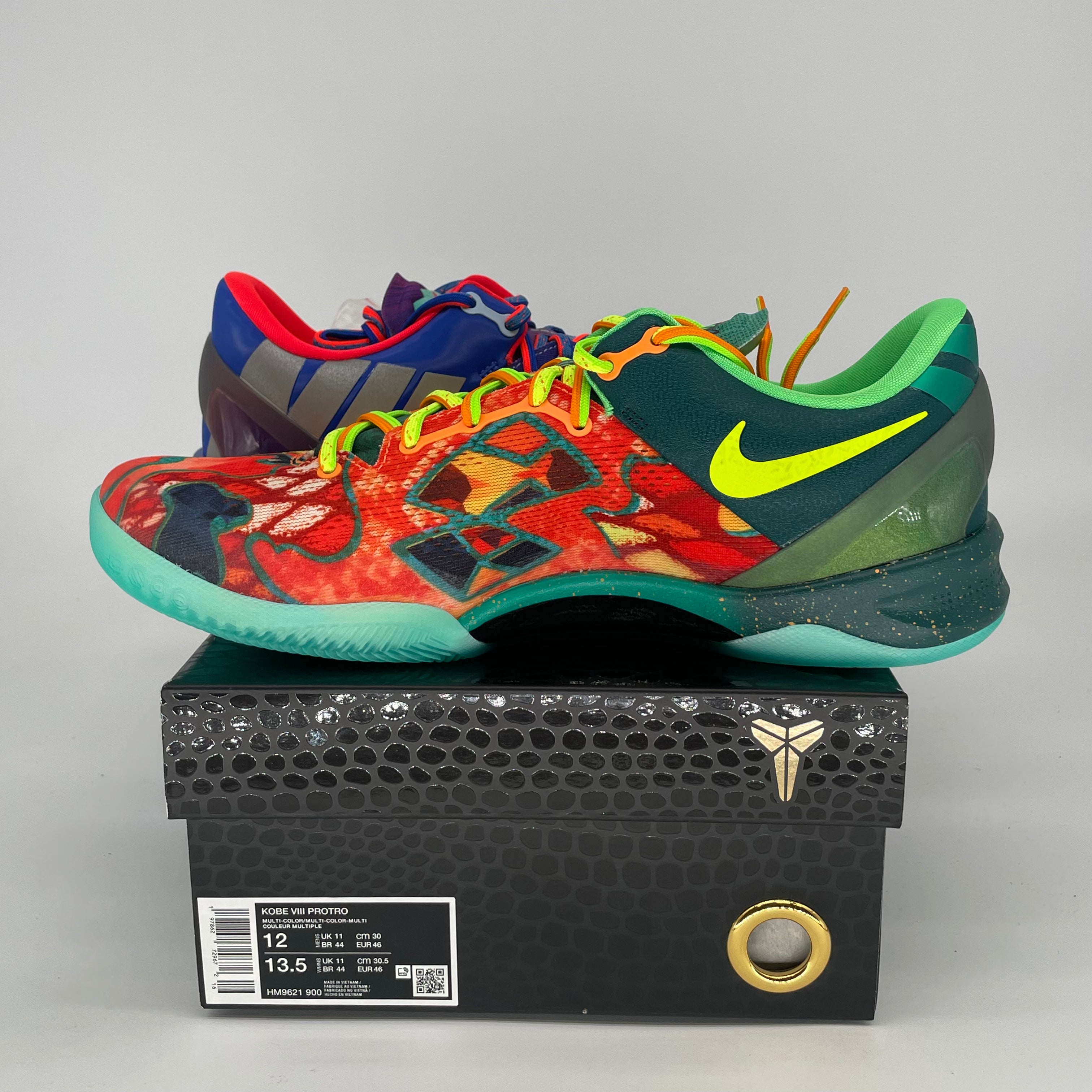 NIKE KOBE 8 WHAT THE HM9621-900 SIZE 12/13.5W