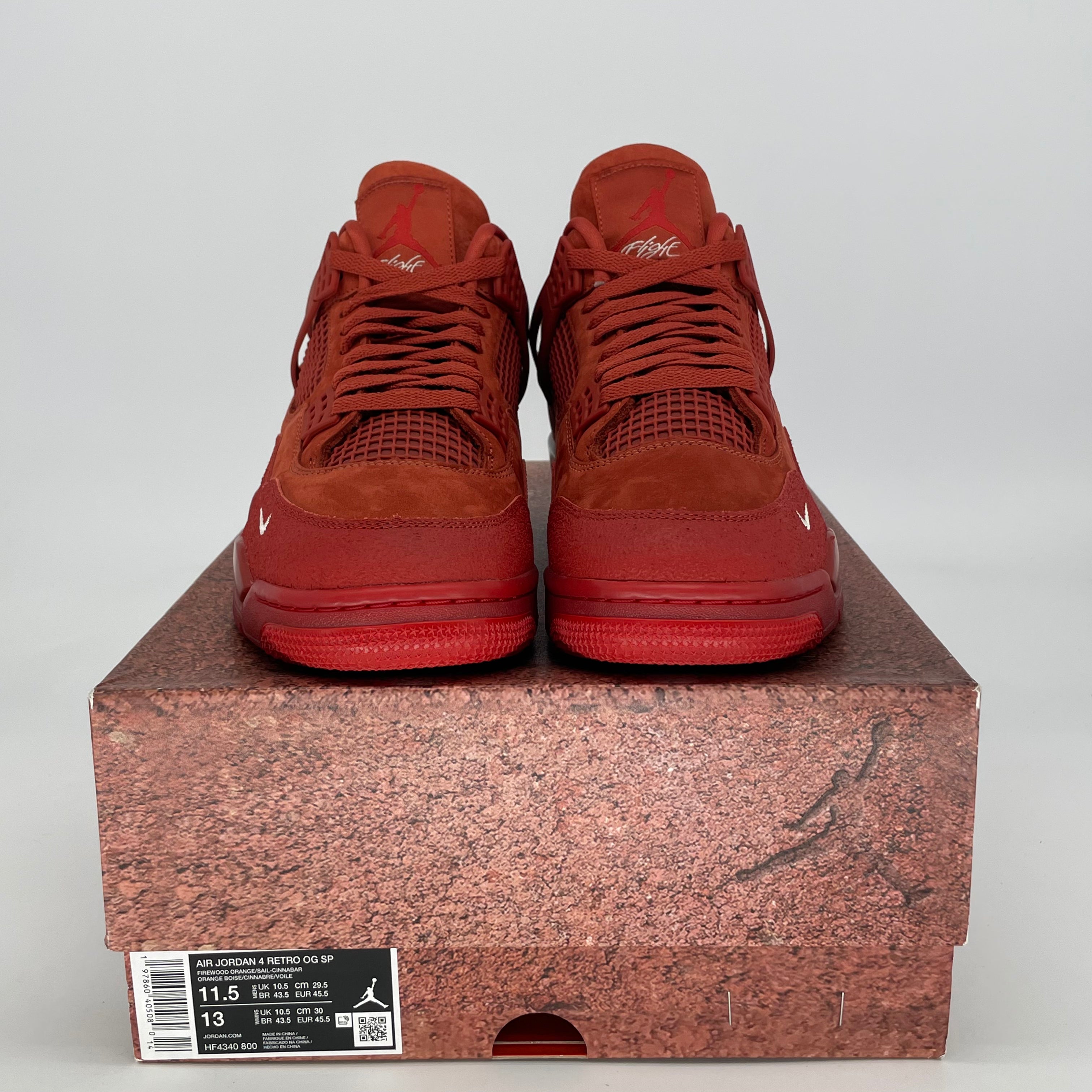 AIR JORDAN 4 BRICK BY BRICK HF4340-800 SIZE 11.5/13W