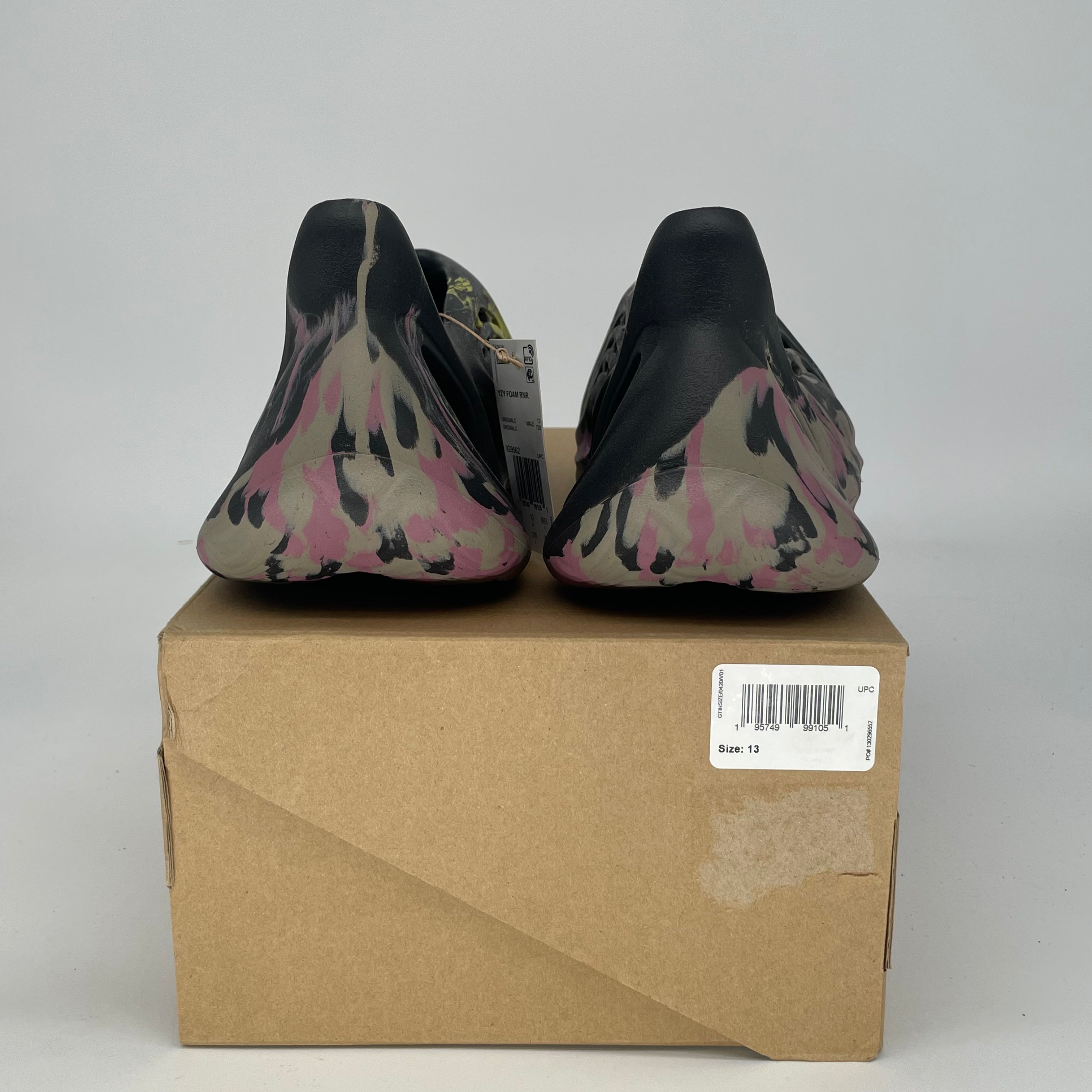 ADIDAS YEEZY FOAM RNR MX CARBON IG9562 SIZE 13/14.5W