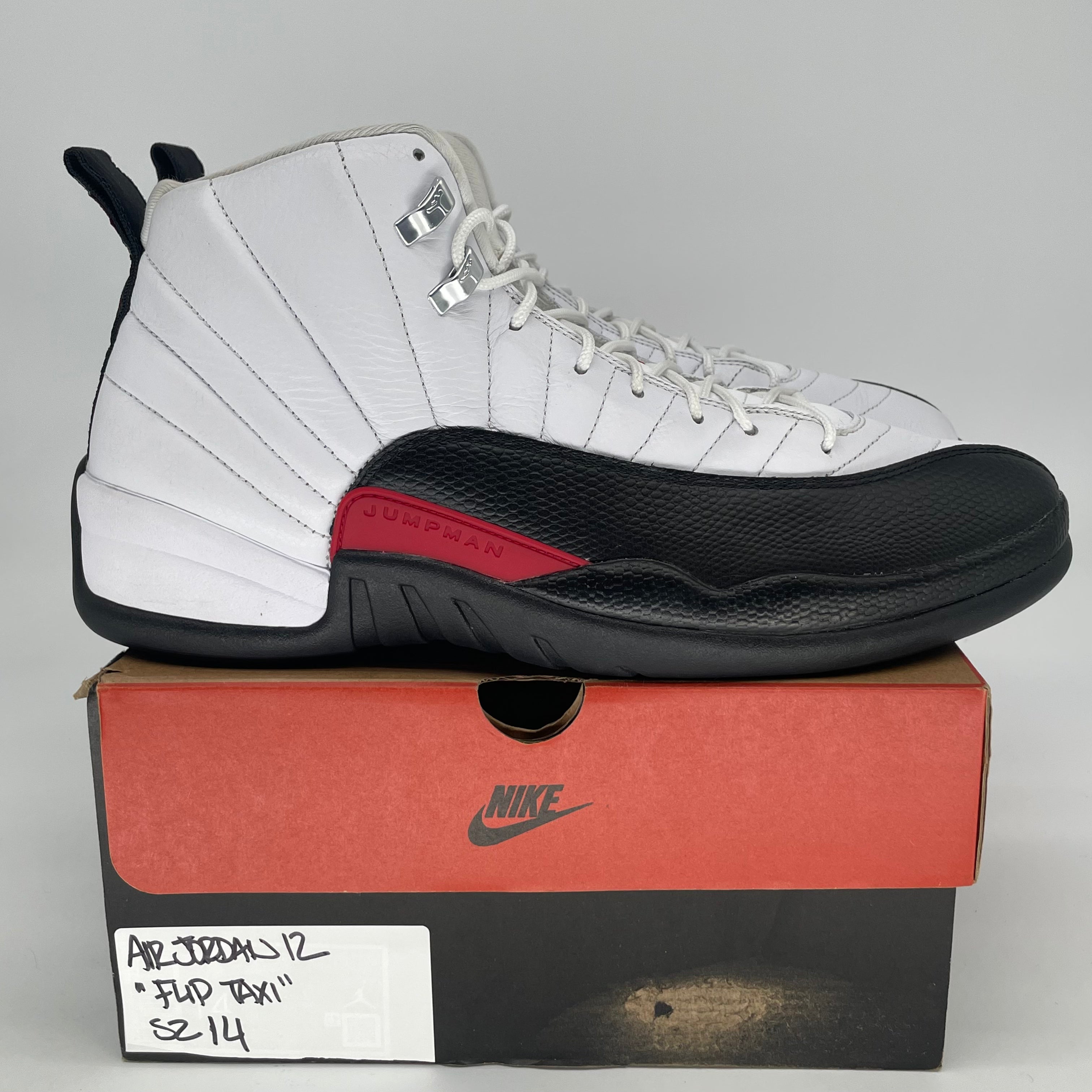 AIR JORDAN 12 TAXI FLIP CT8013-162 SIZE 14/15.5W