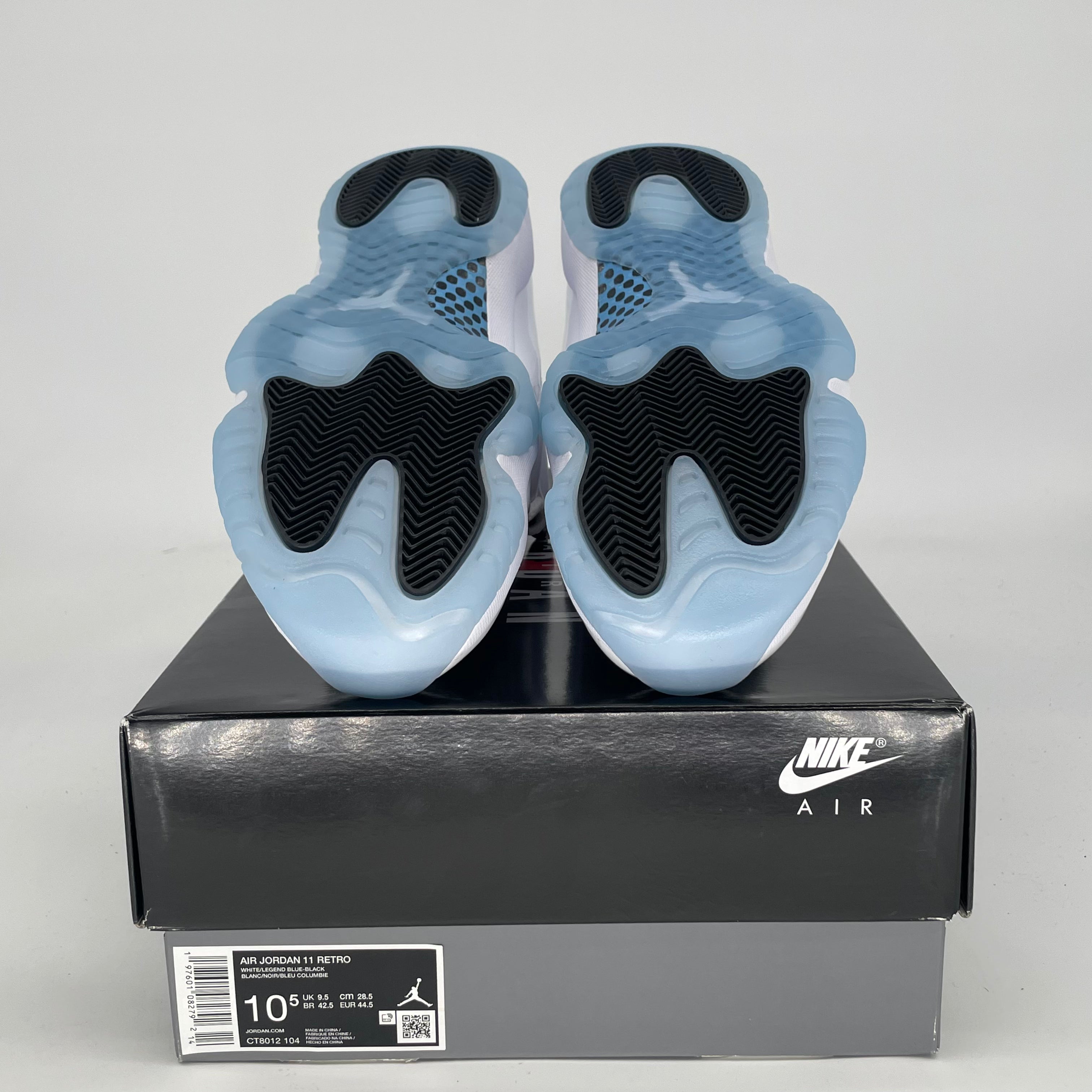 AIR JORDAN 11 LEGEND BLUE CT8012-104 SIZE 10.5/12W