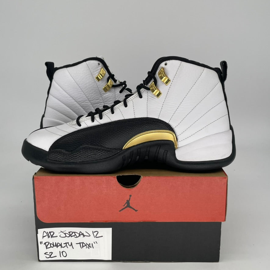 AIR JORDAN 12 ROYALTY TAXI CT8013-170 SIZE 10/11.5W