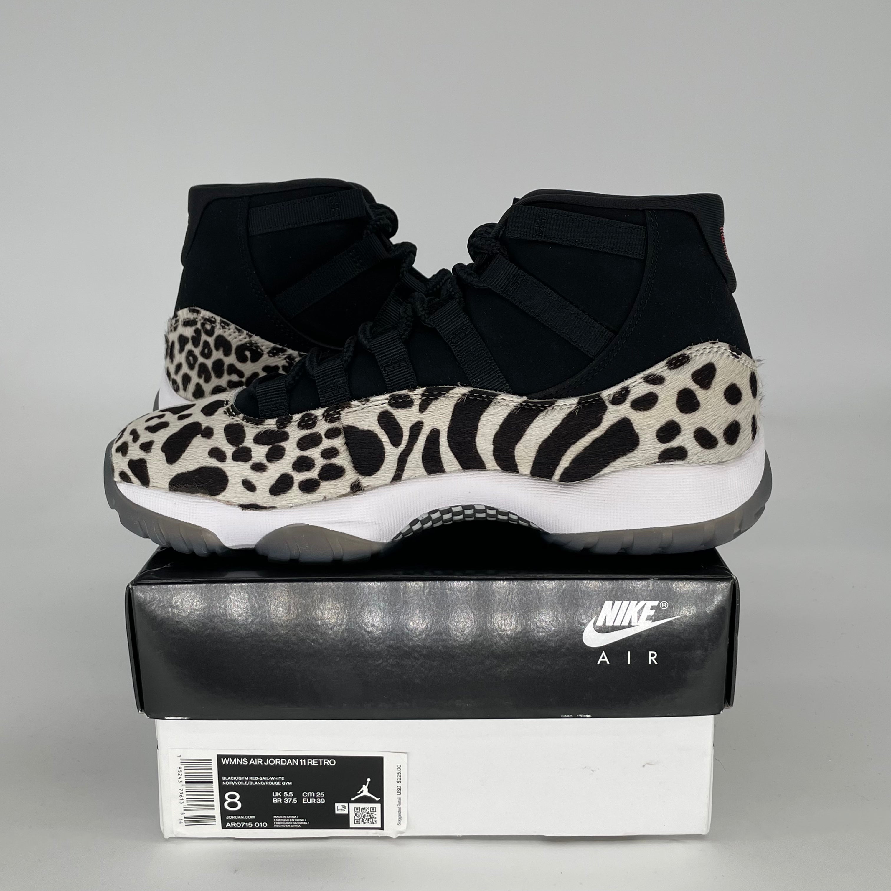 AIR JORDAN 11 ANIMAL INSTINCT W SIZE 6.5/8W AR0715-010
