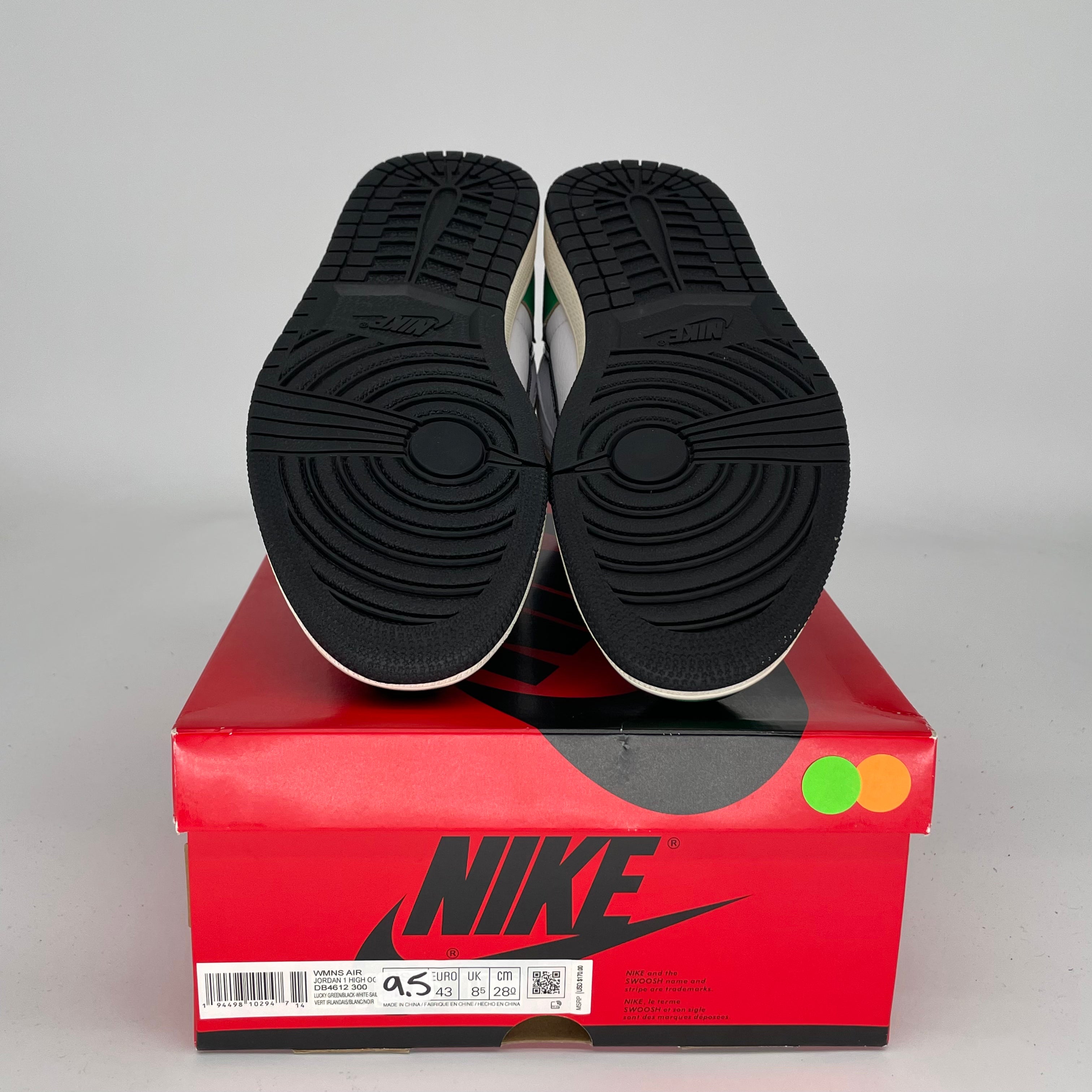 AIR JORDAN 1 LUCKY GREEN W SIZE 9.5/11W DB4612-300