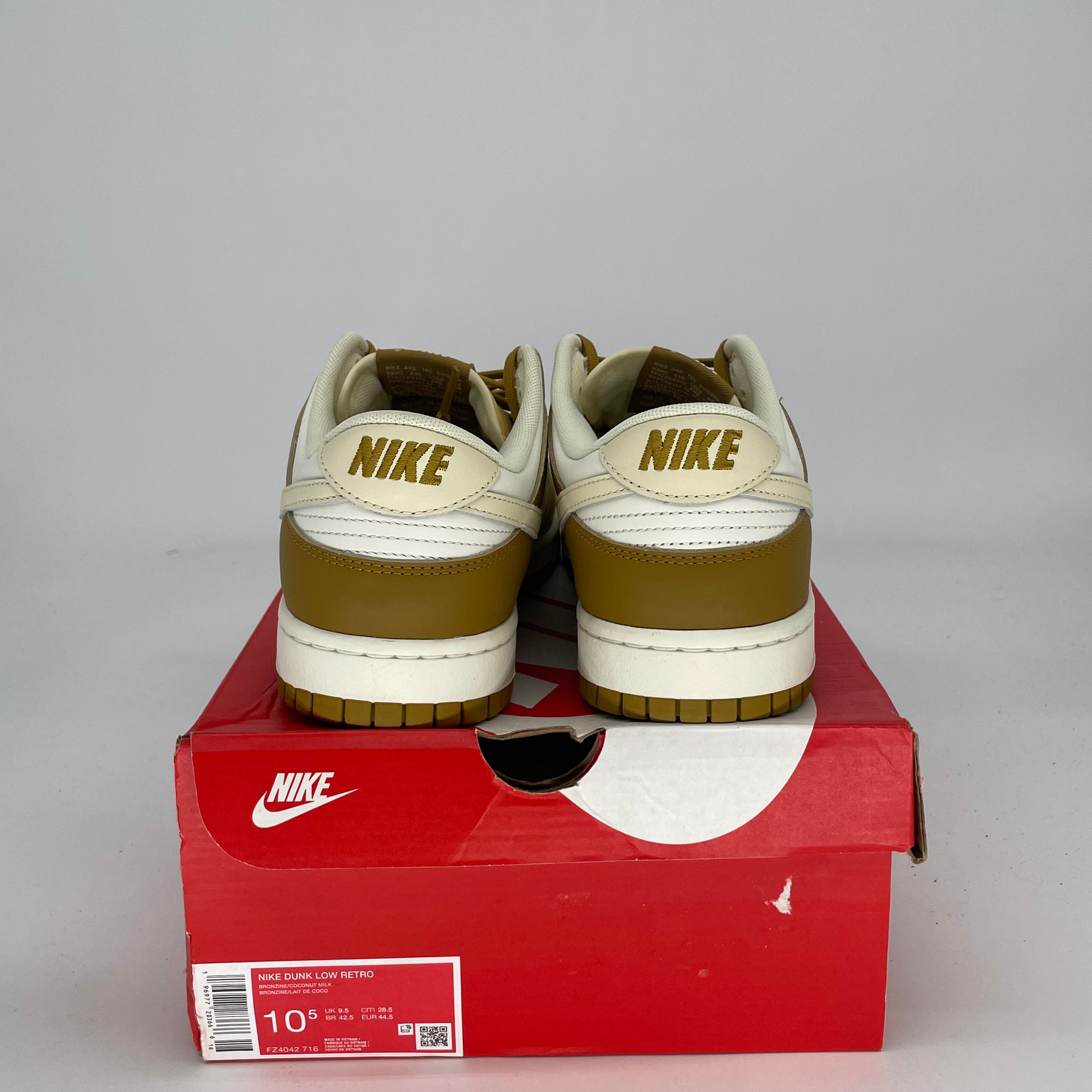 NIKE DUNK LOW BRONZINE FZ4042-716 SIZE 10.5/12W