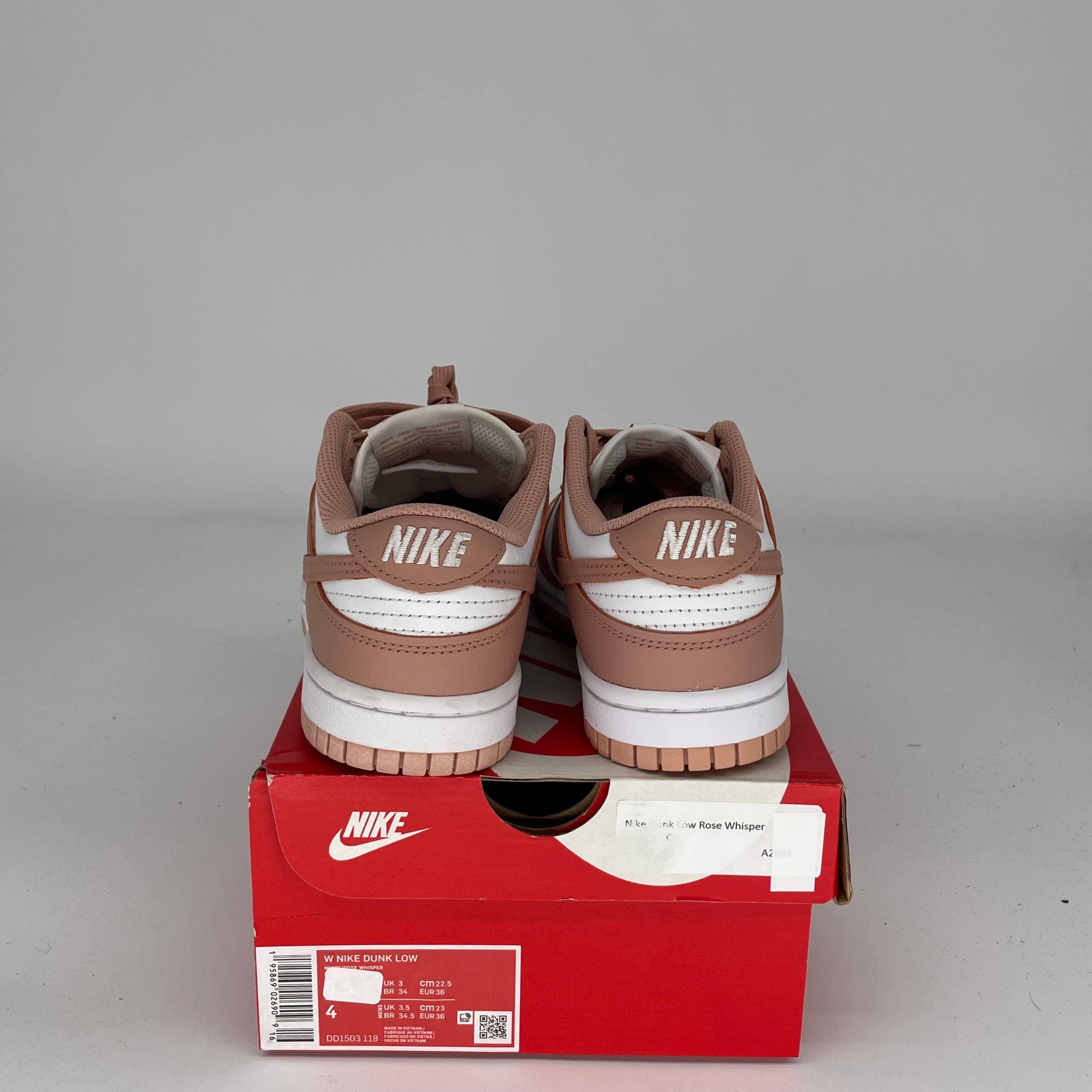 NIKE DUNK LOW ROSE WHISPER W SIZE 4/5.5W DD1503-118