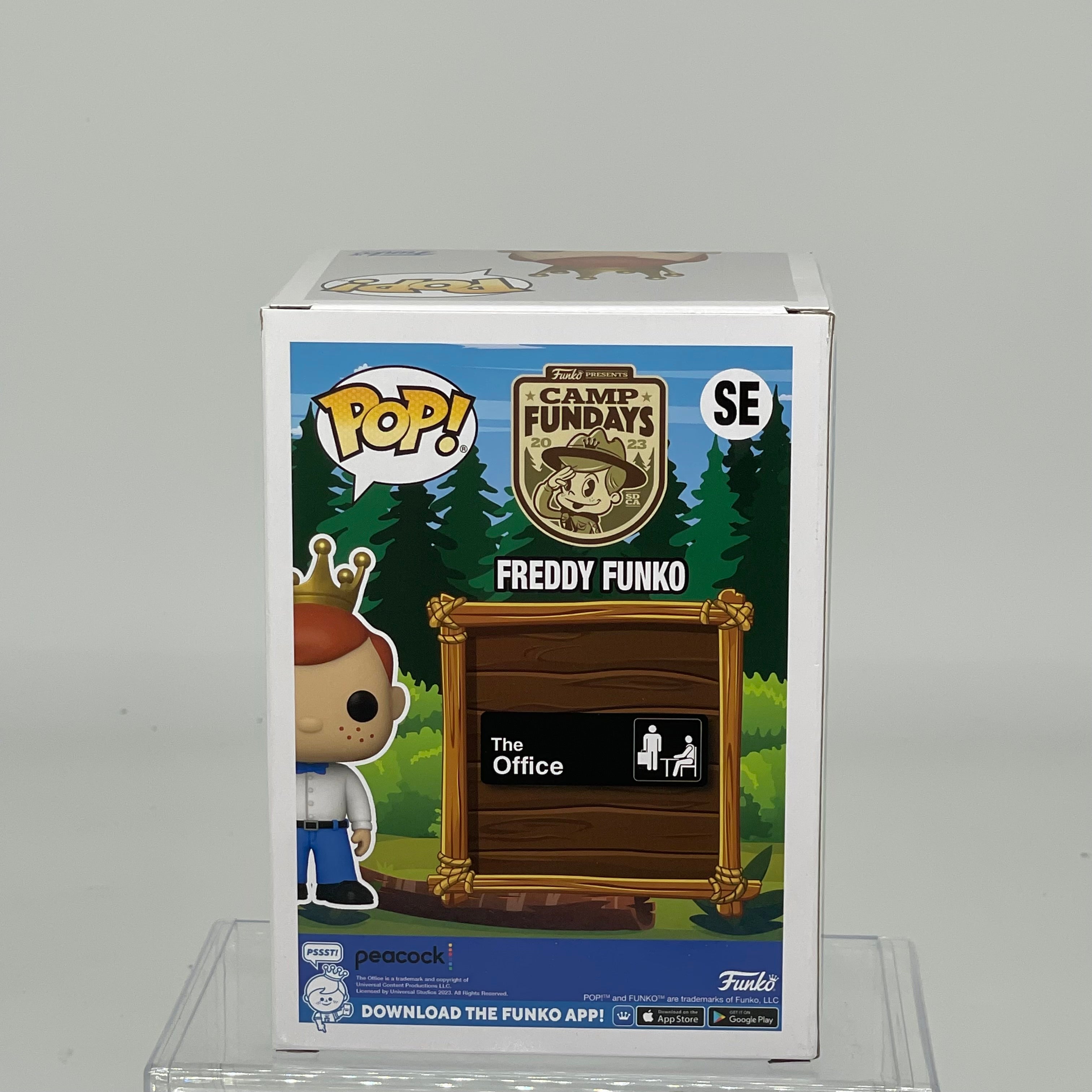 FUNKO POP FREDDY FUNKO AS DWIGHT SDCC LE 3000 DRM230504