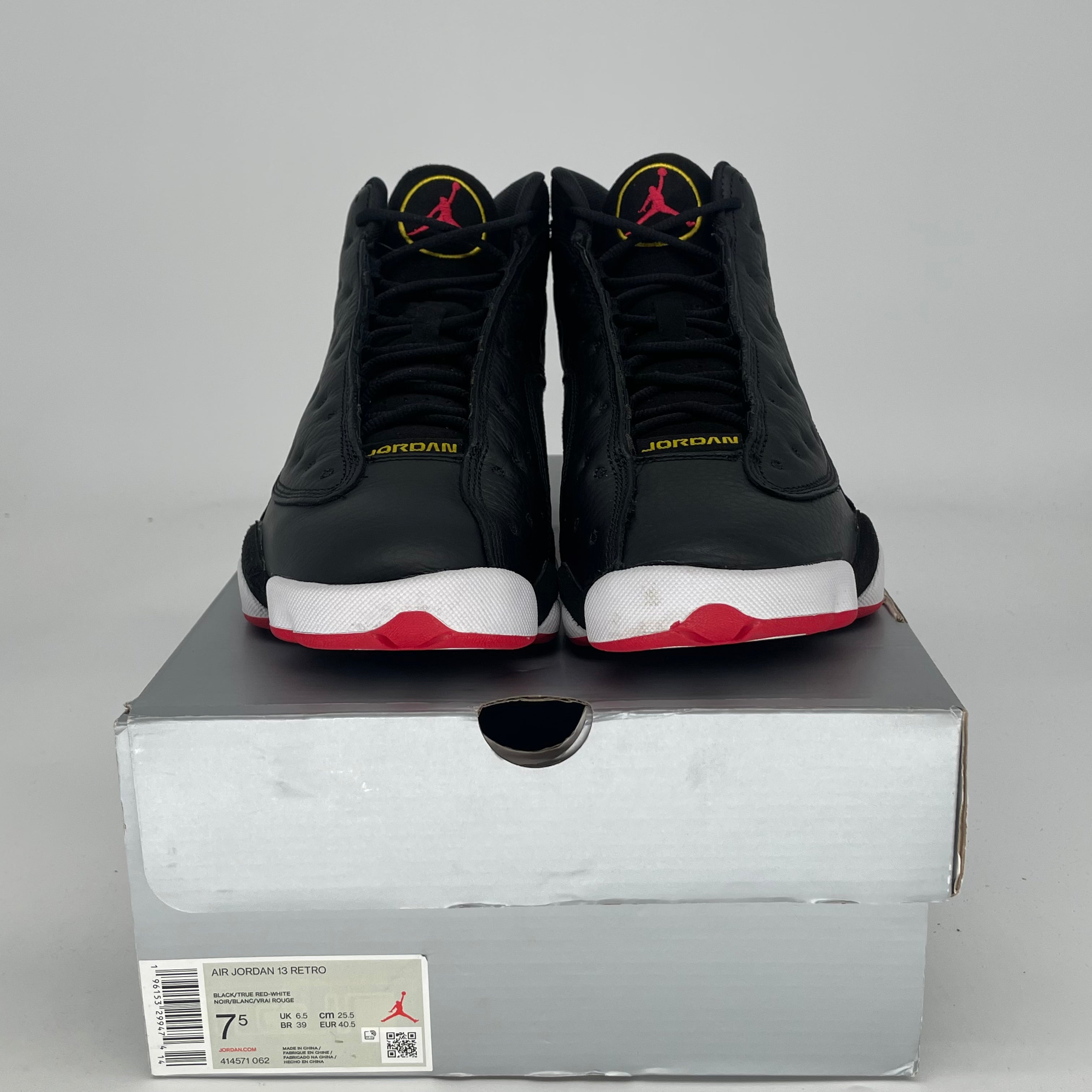 AIR JORDAN 13 PLAYOFFS SIZE 7.5/9W 414571-062