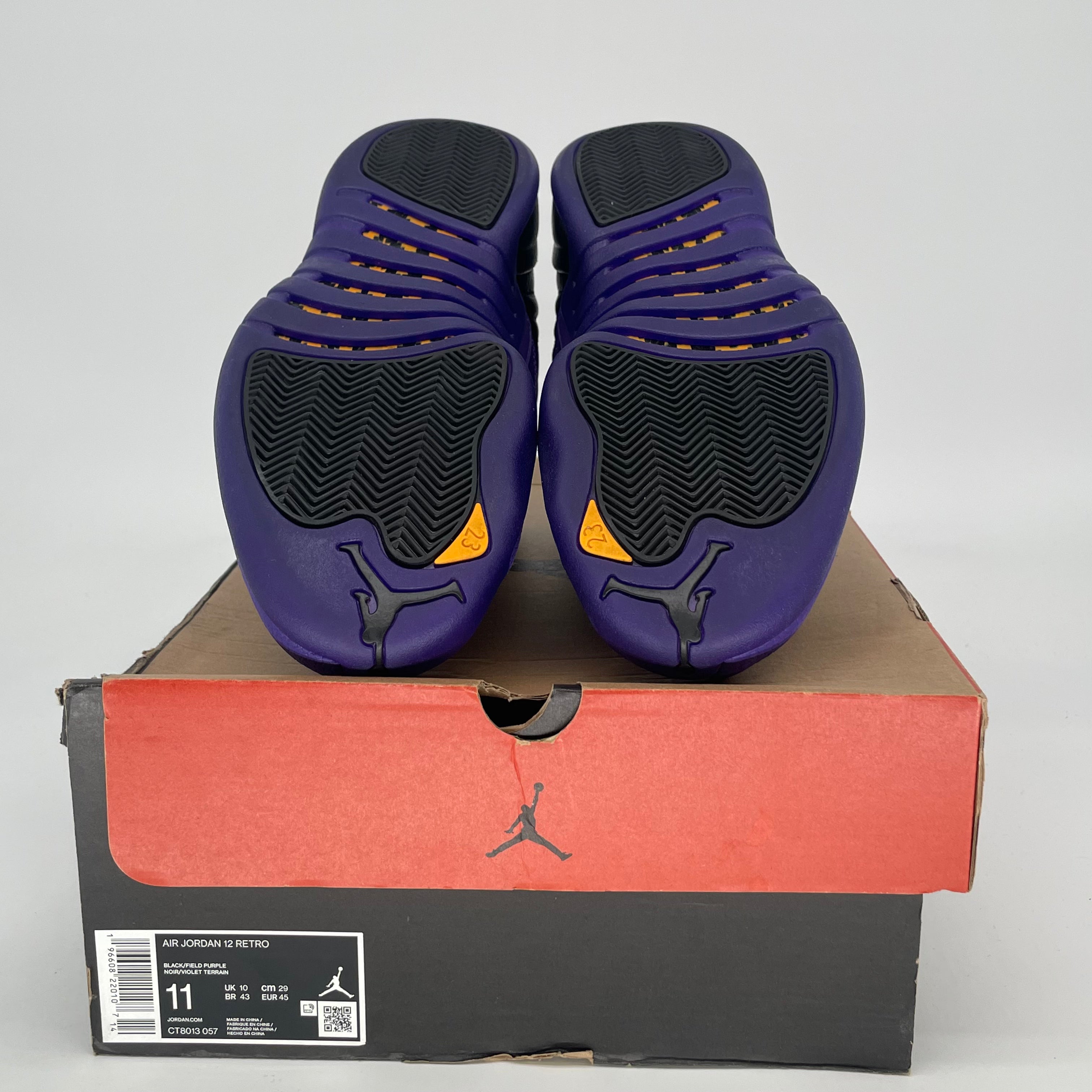 AIR JORDAN 12 FIELD PURPLE CT8013-057 SIZE 11/12.5W