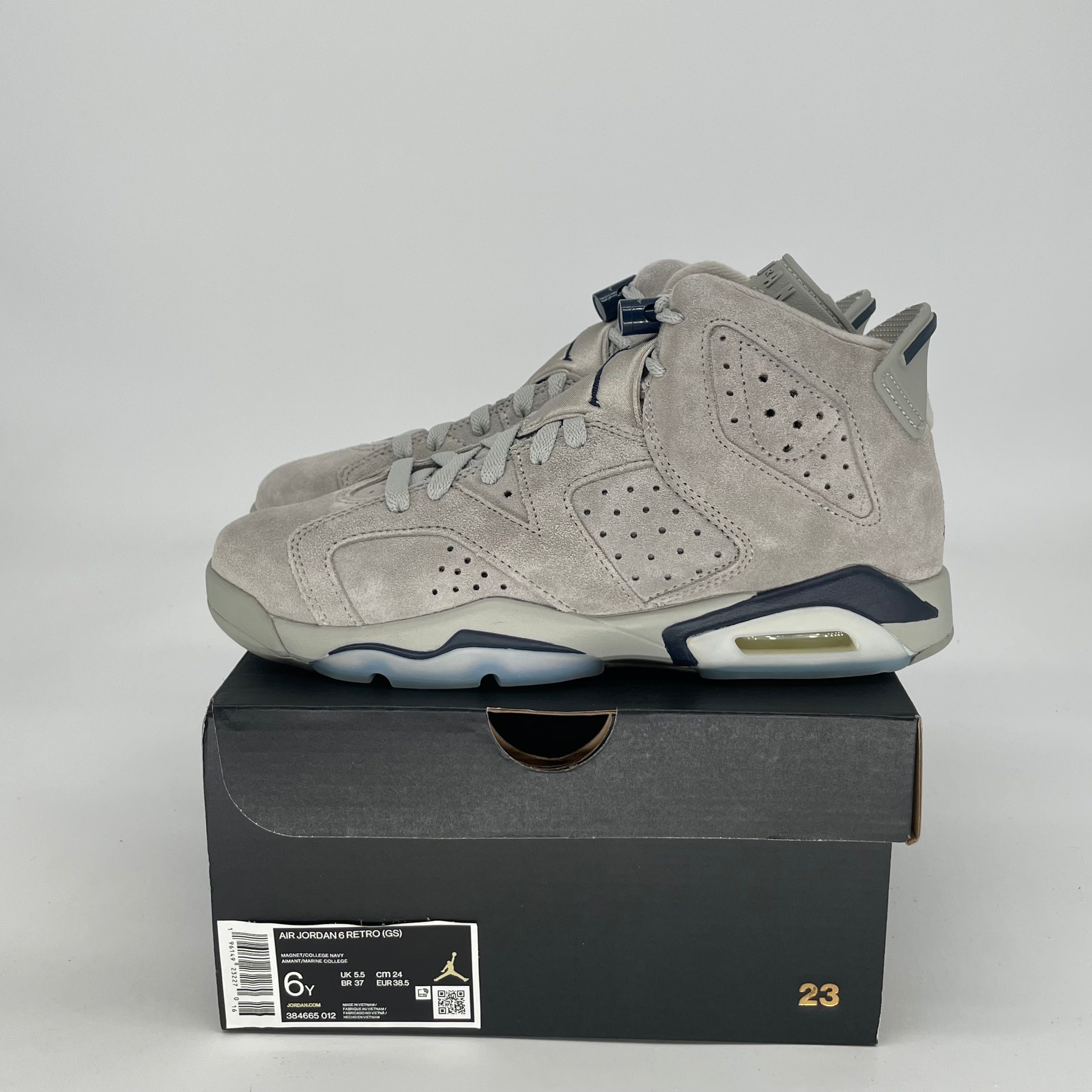AIR JORDAN 6 GEORGETOWN 384665-012 SIZE 6/7.5W