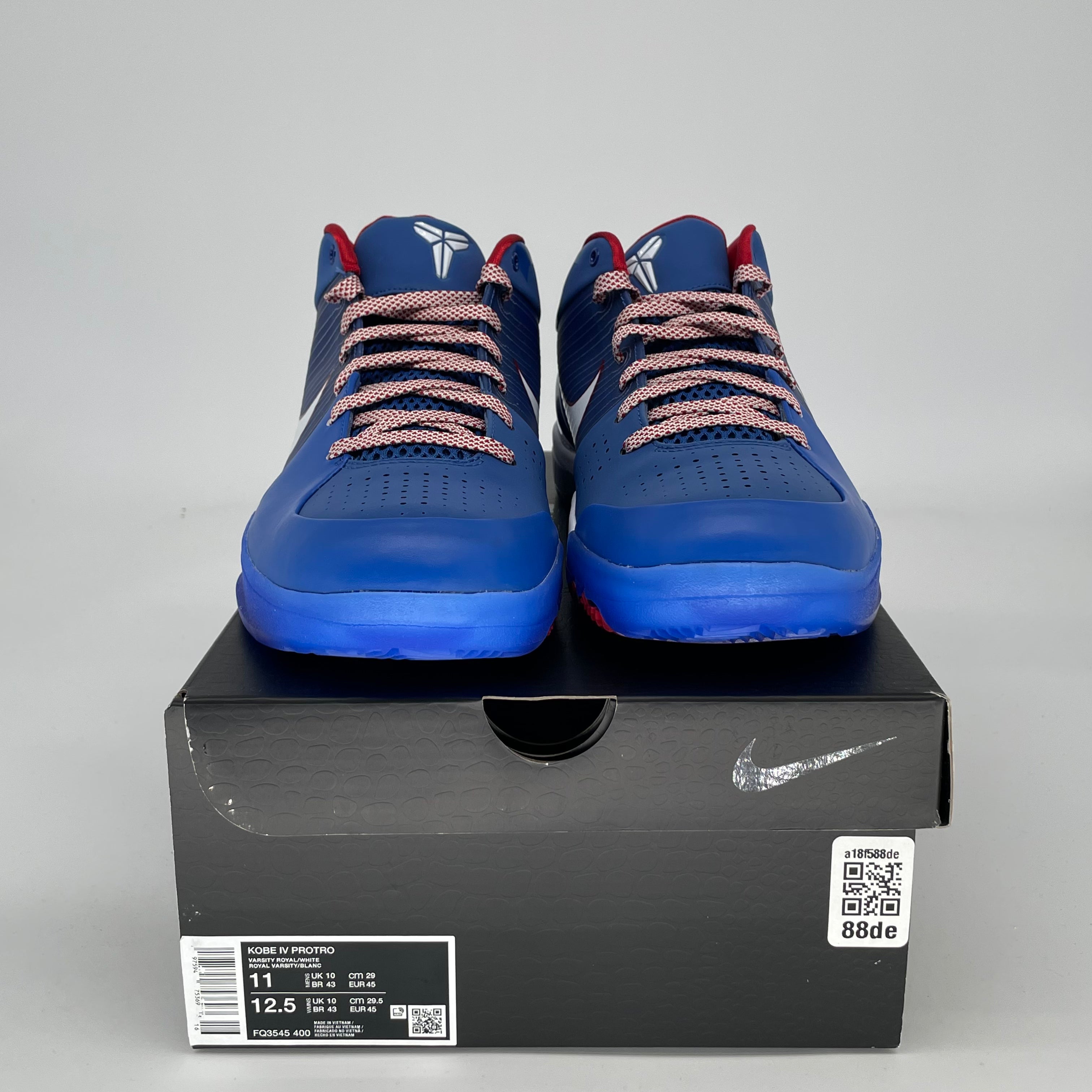 NIKE KOBE 4 PROTRO PHILLY SIZE 11/12.5W FQ3545-400