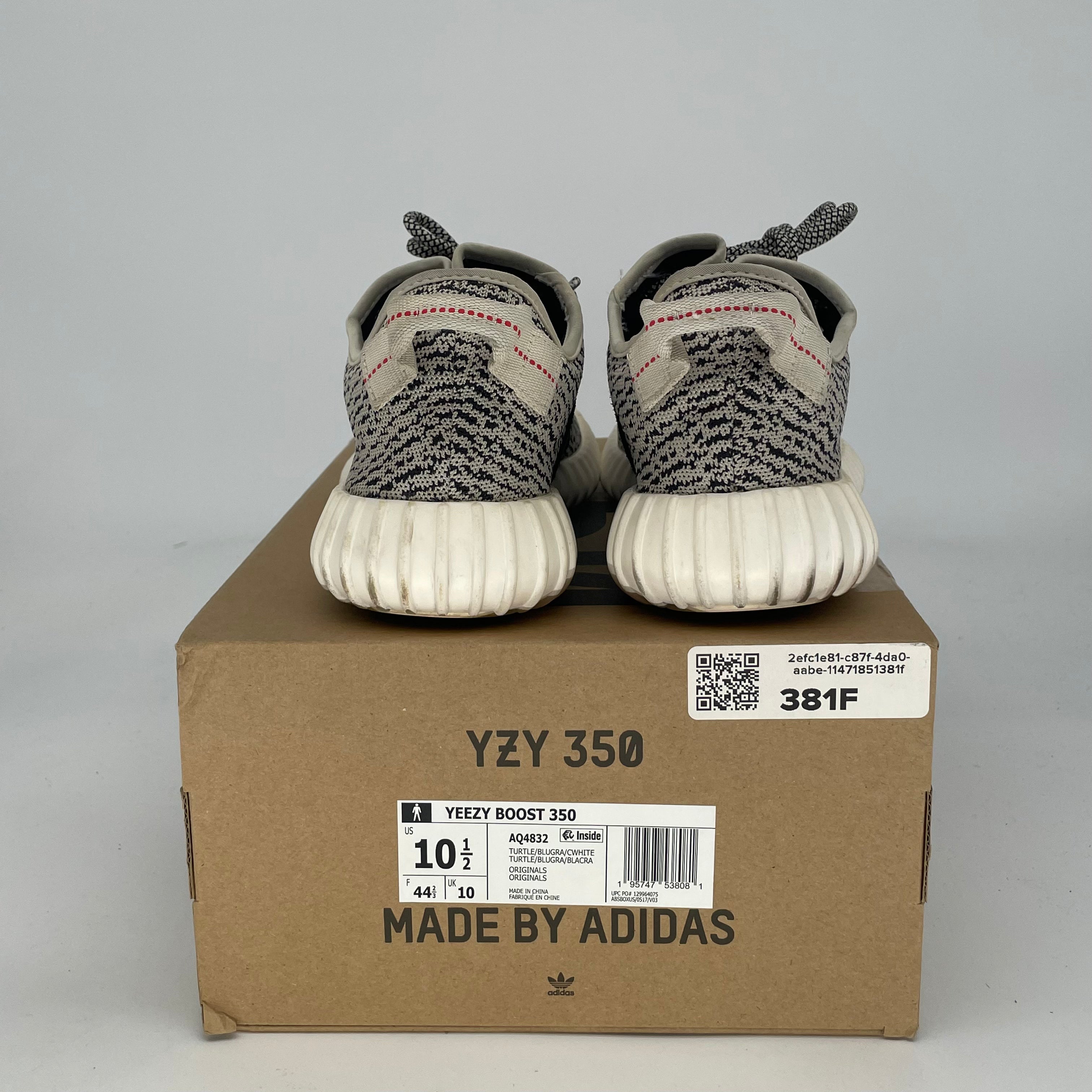ADIDAS YEEZY 350 TURTLE DOVE AQ4832 10.5/12W