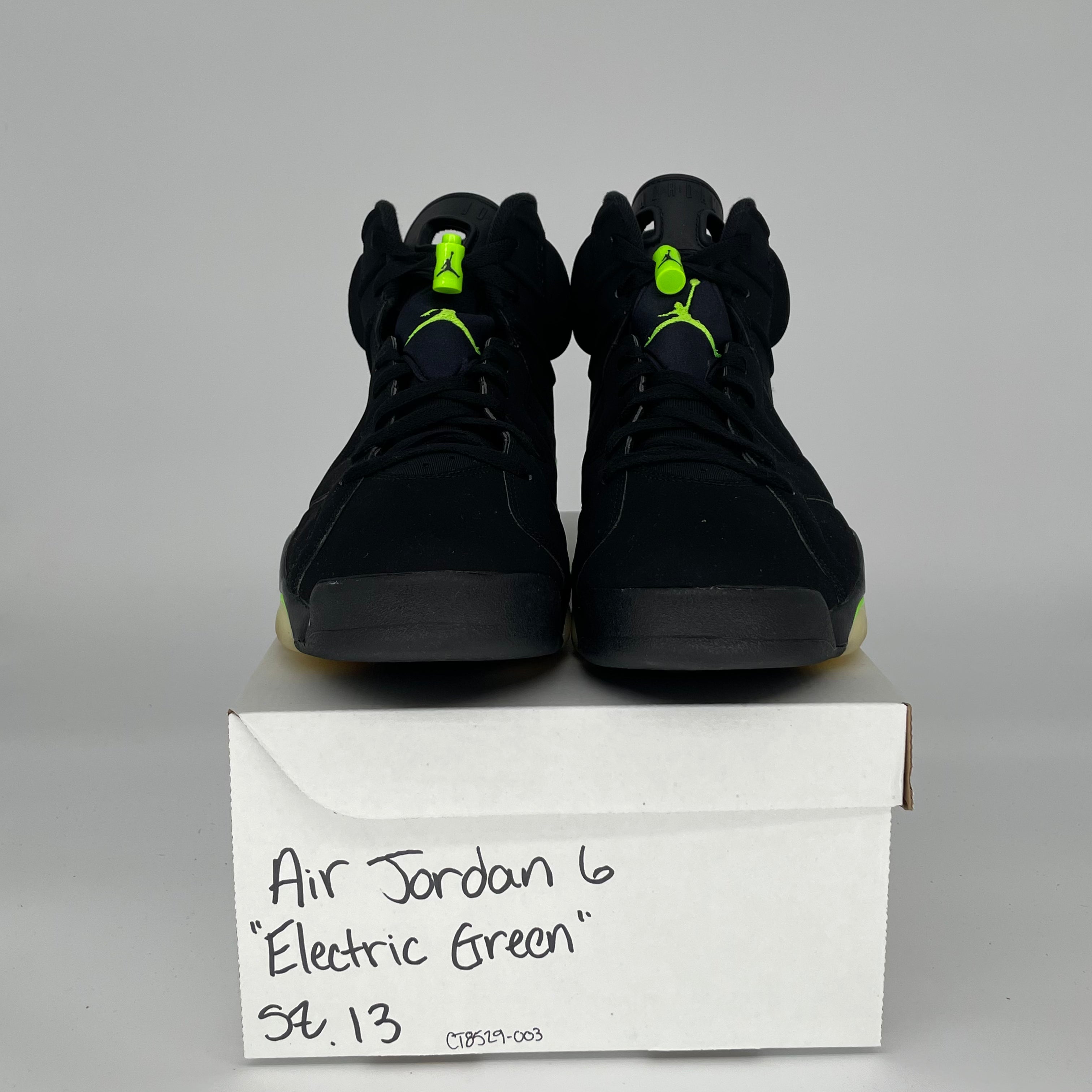 AIR JORDAN 6 ELECTRIC GREEN SIZE 13 CT8529-003