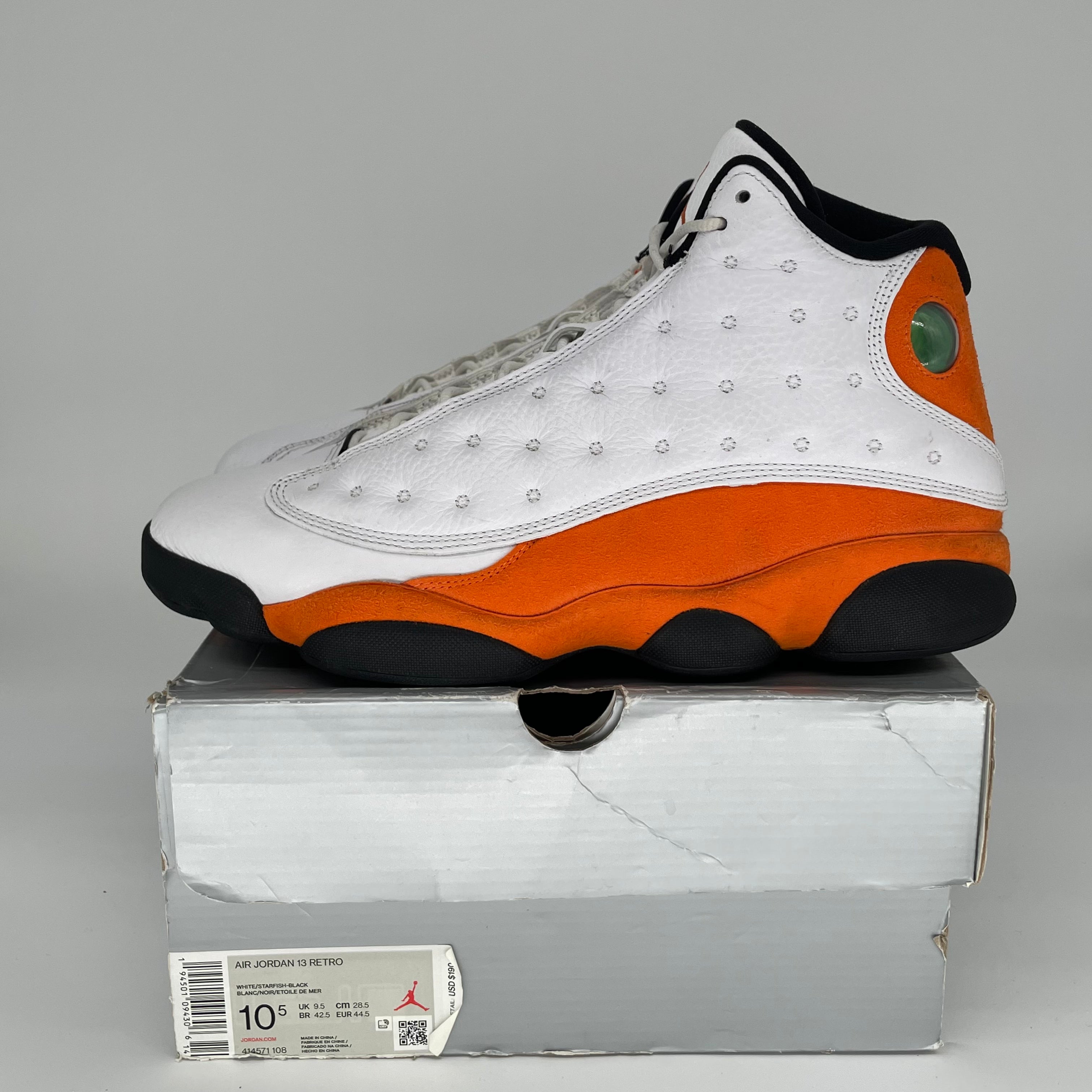 AIR JORDAN 13 STARFISH SIZE 10.5 414571-108