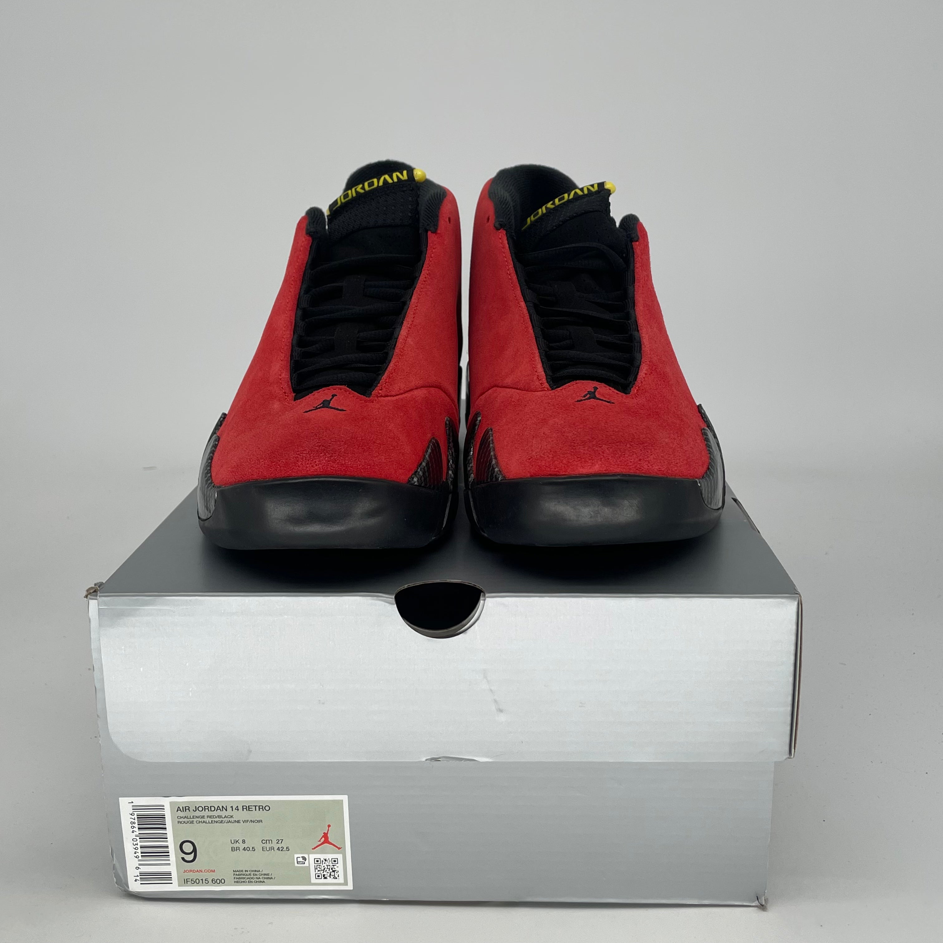 AIR JORDAN 14 FERRARI IF5015-600 SIZE 9/10.5W