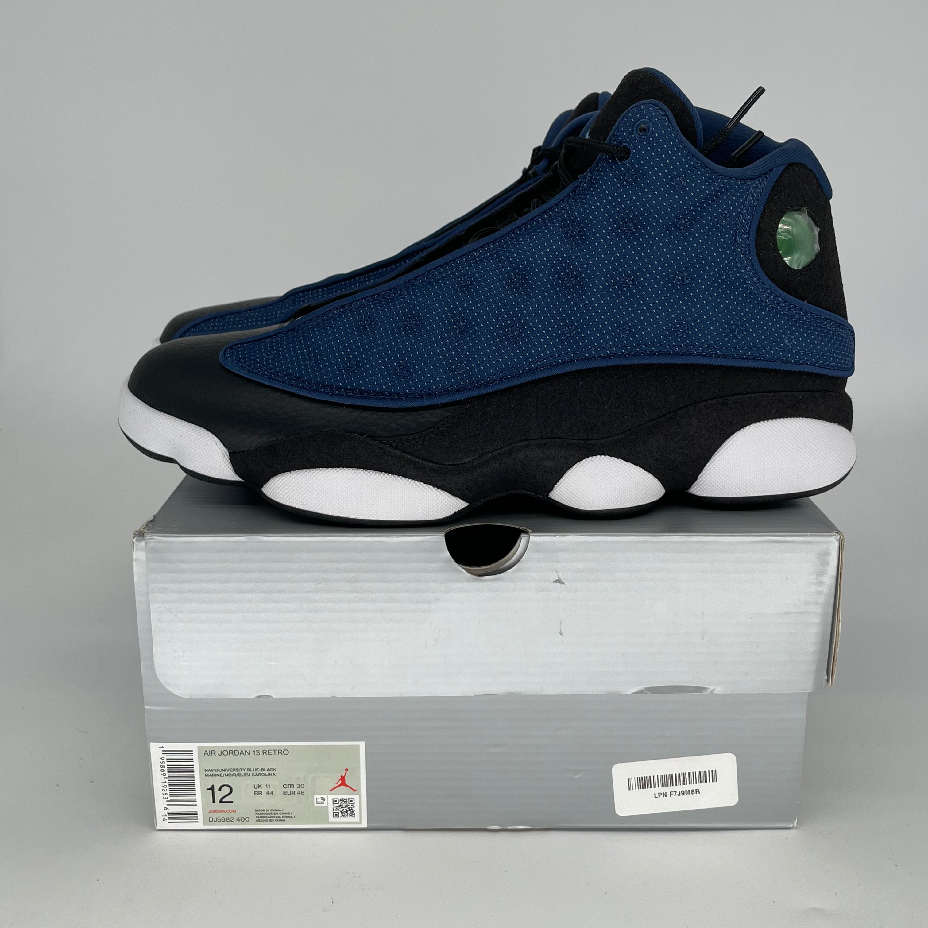 AIR JORDAN 13 BRAVE BLUE SIZE 12 DJ5982-400