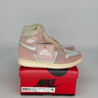 AIR JORDAN 1 WASHED PINK W SIZE 5 FD2596-600