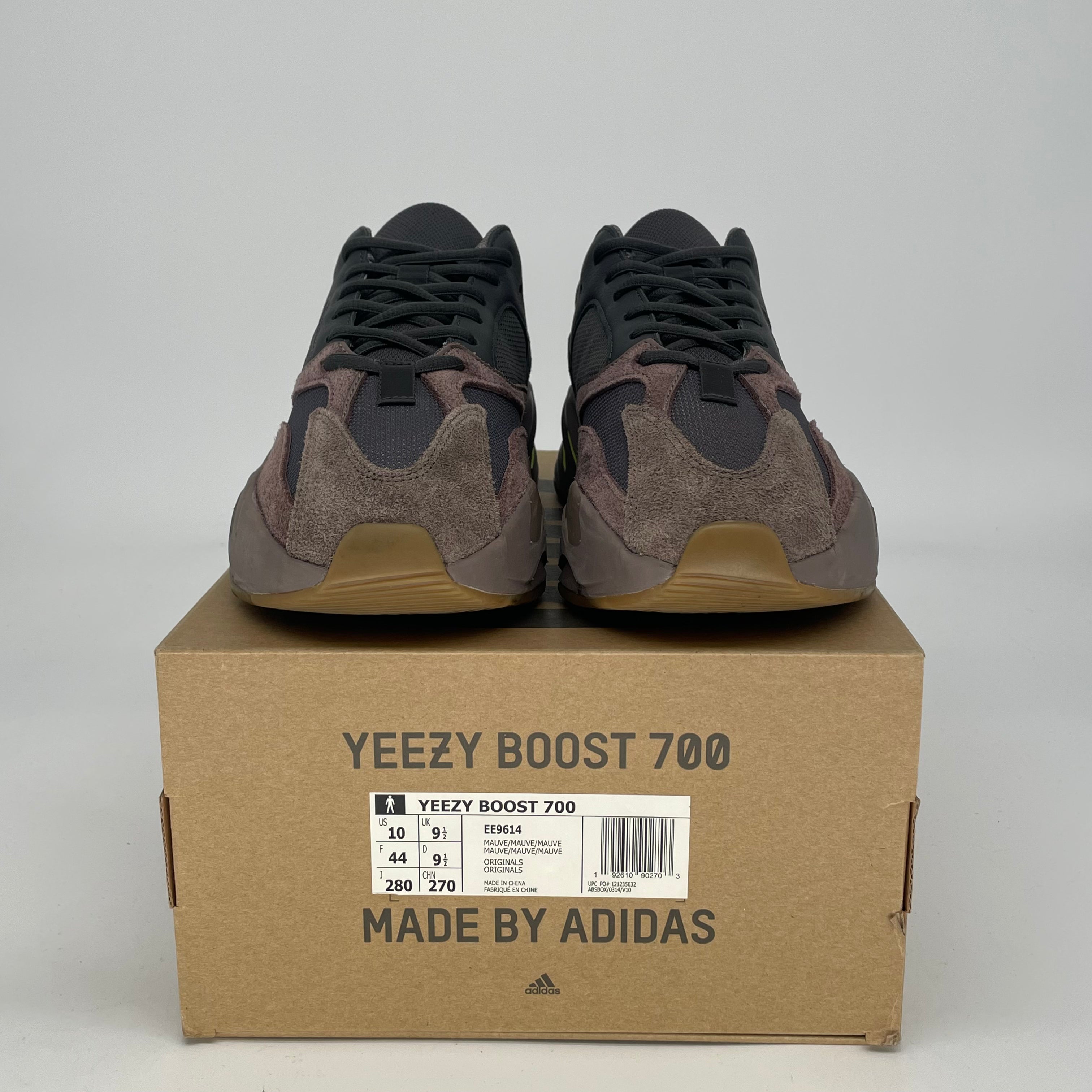 ADIDAS YEEZY 700 MAUVE EE9614 SIZE 10/11.5W