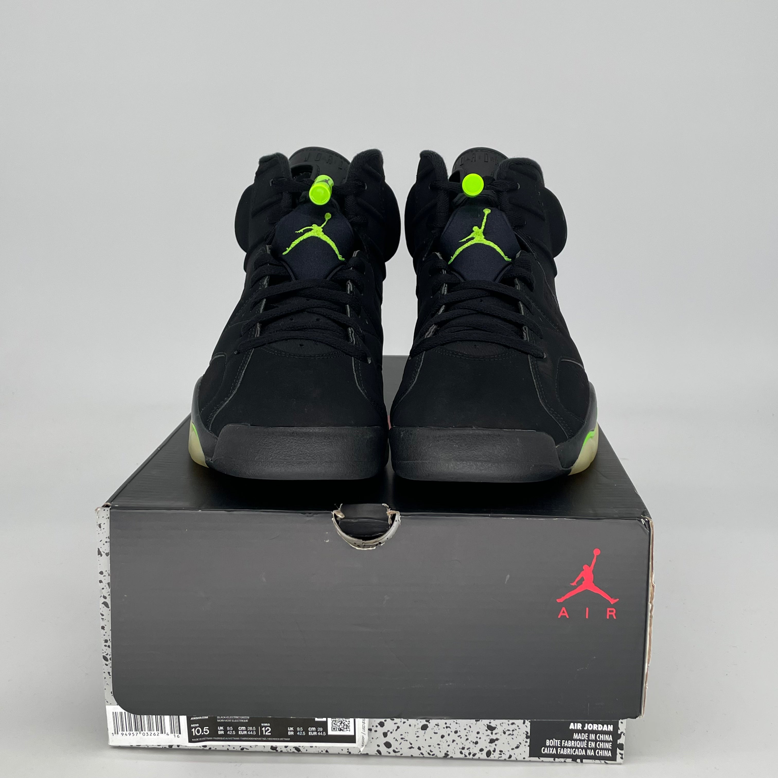 AIR JORDAN 6 ELECTRIC GREEN SIZE 10.5/12W CT8529-003