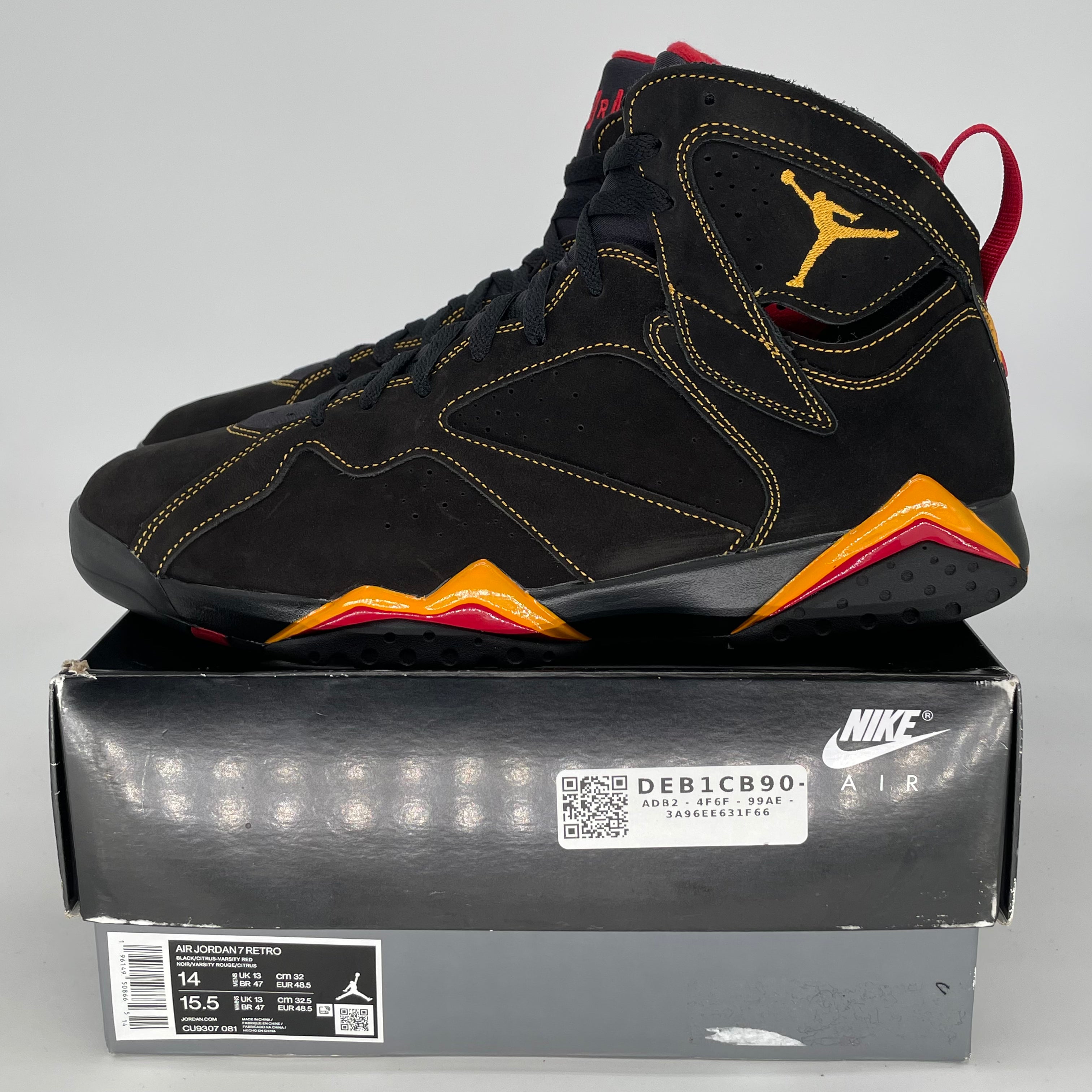 AIR JORDAN 7 CITRUS SIZE 14/15.5W CU9307-081
