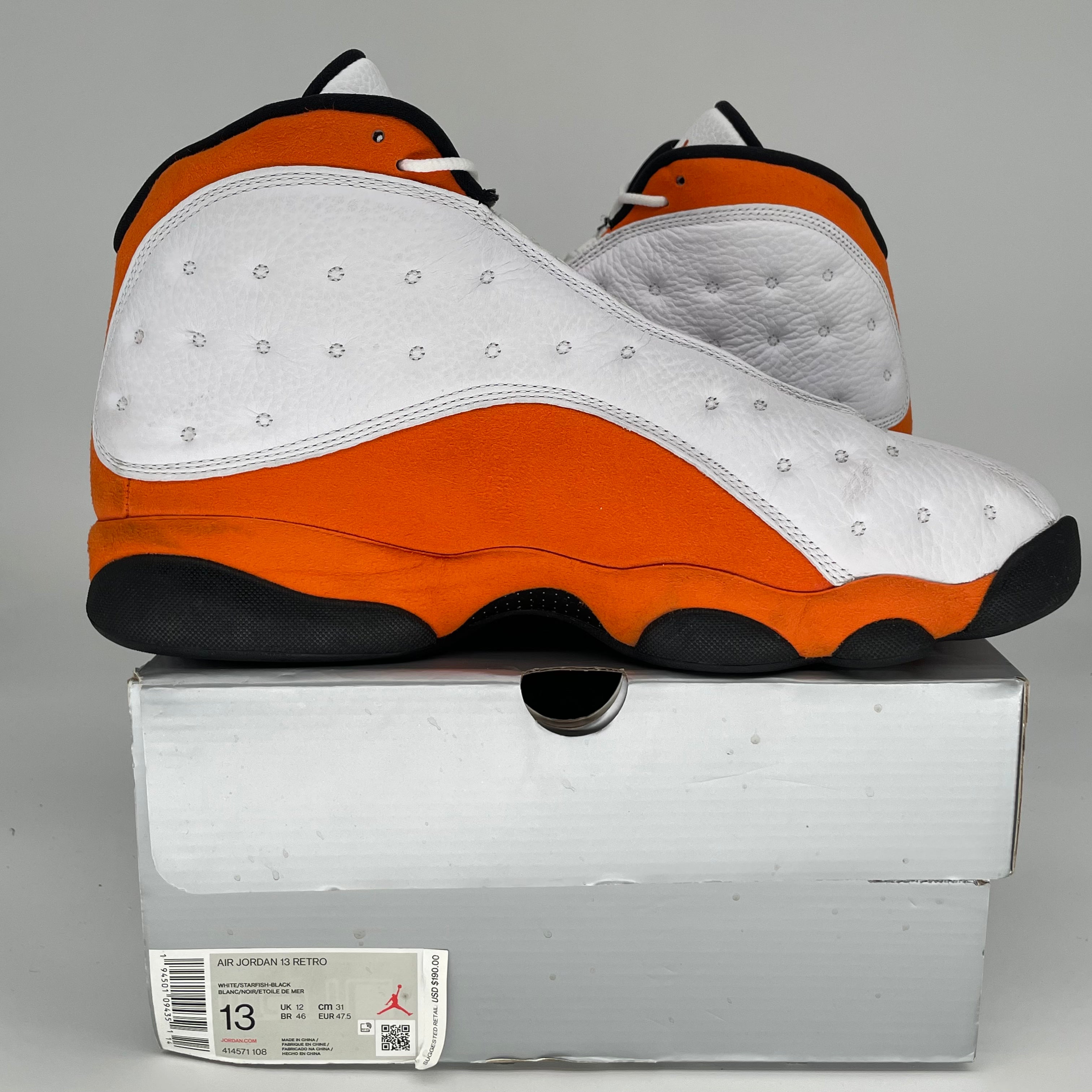 AIR JORDAN 13 STARFISH SIZE 13 414571-108