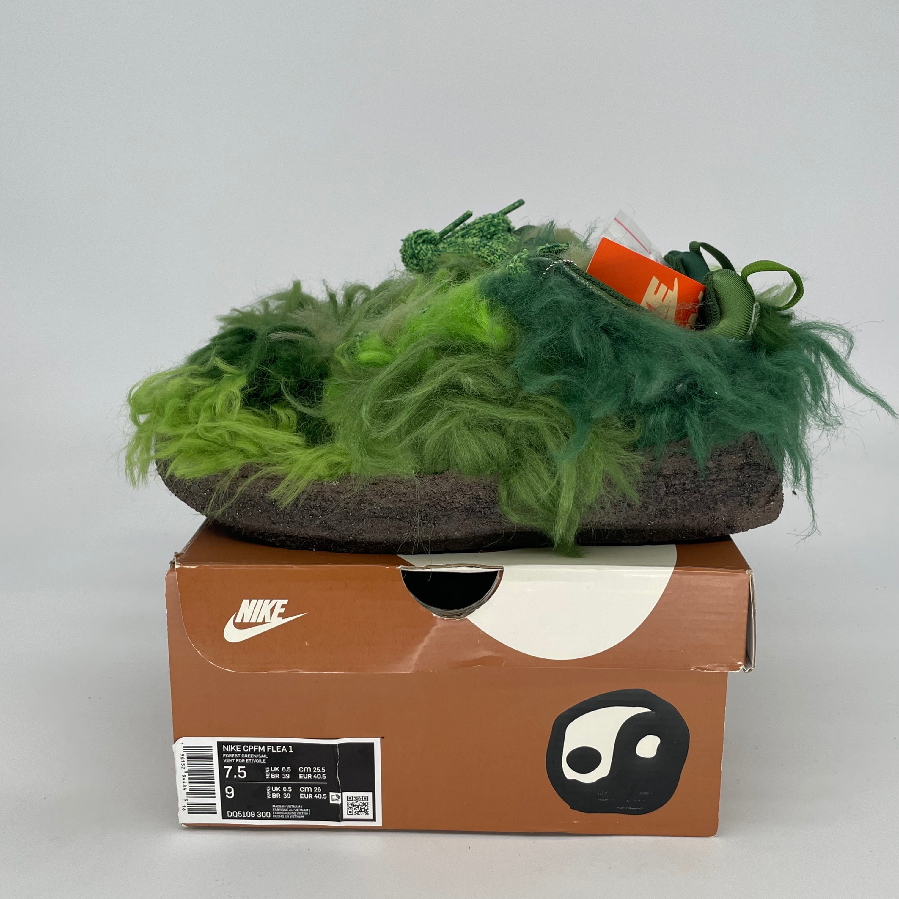 NIKE CPFM FLEA 1 OVERGROWN DQ5109-300 SIZE 7.5/9W