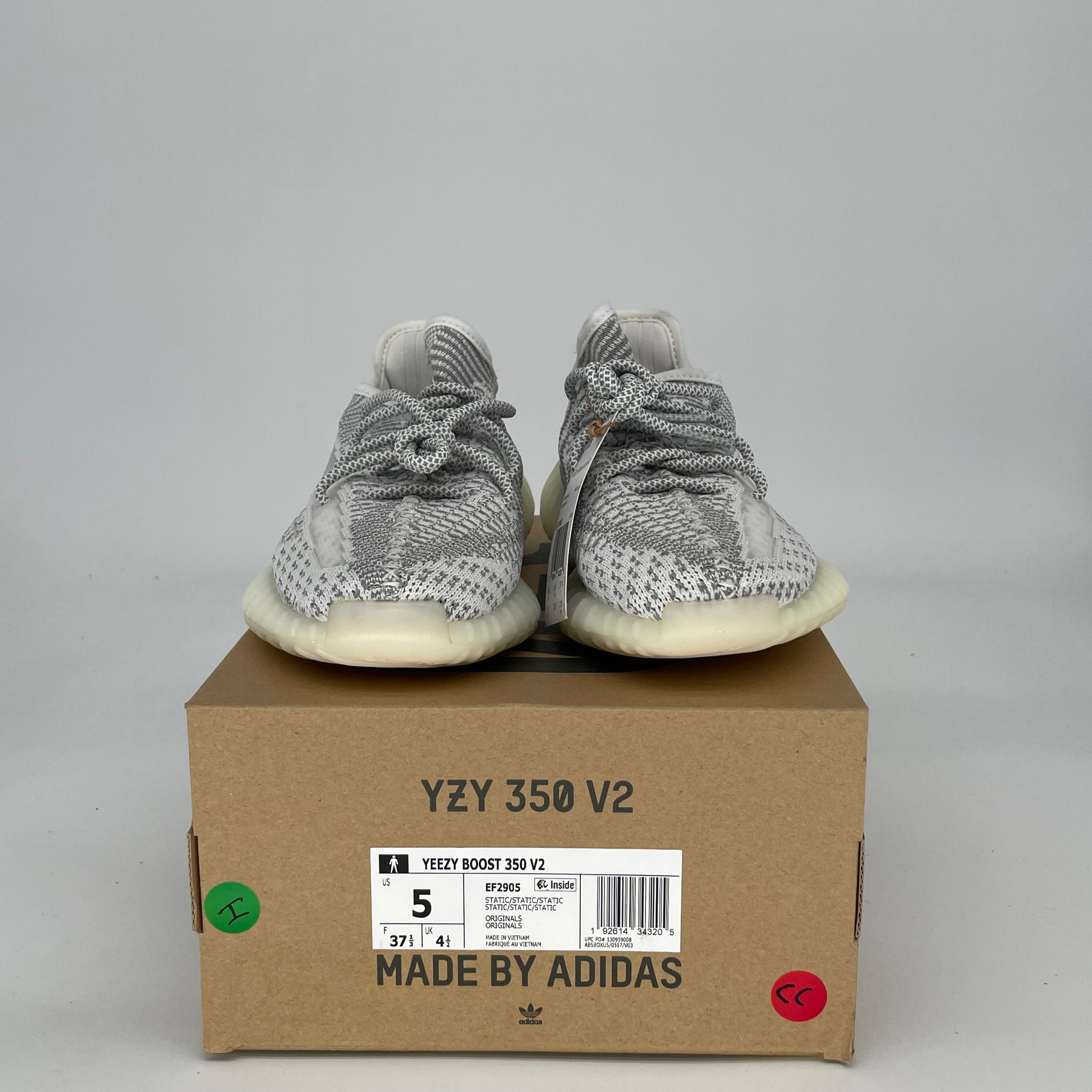 ADIDAS YEEZY 350 V2 STATIC EF2905 SIZE 5/6.5W