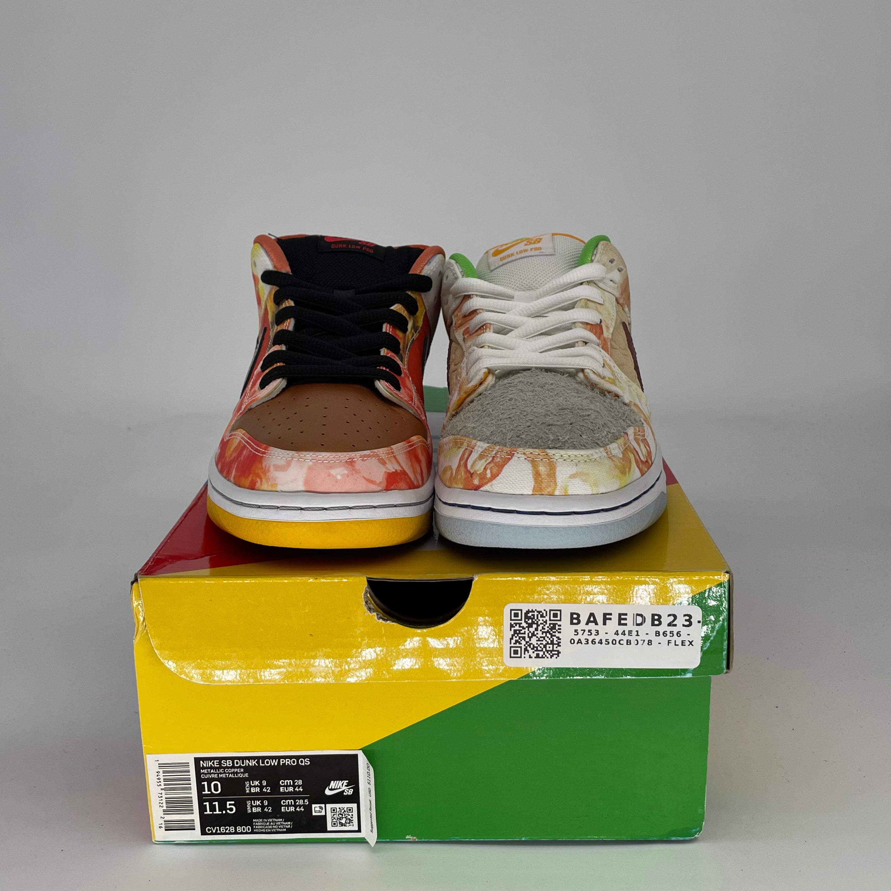 NIKE SB DUNK LOW STREET HAWKER SIZE 10/11.5W CV1628-800