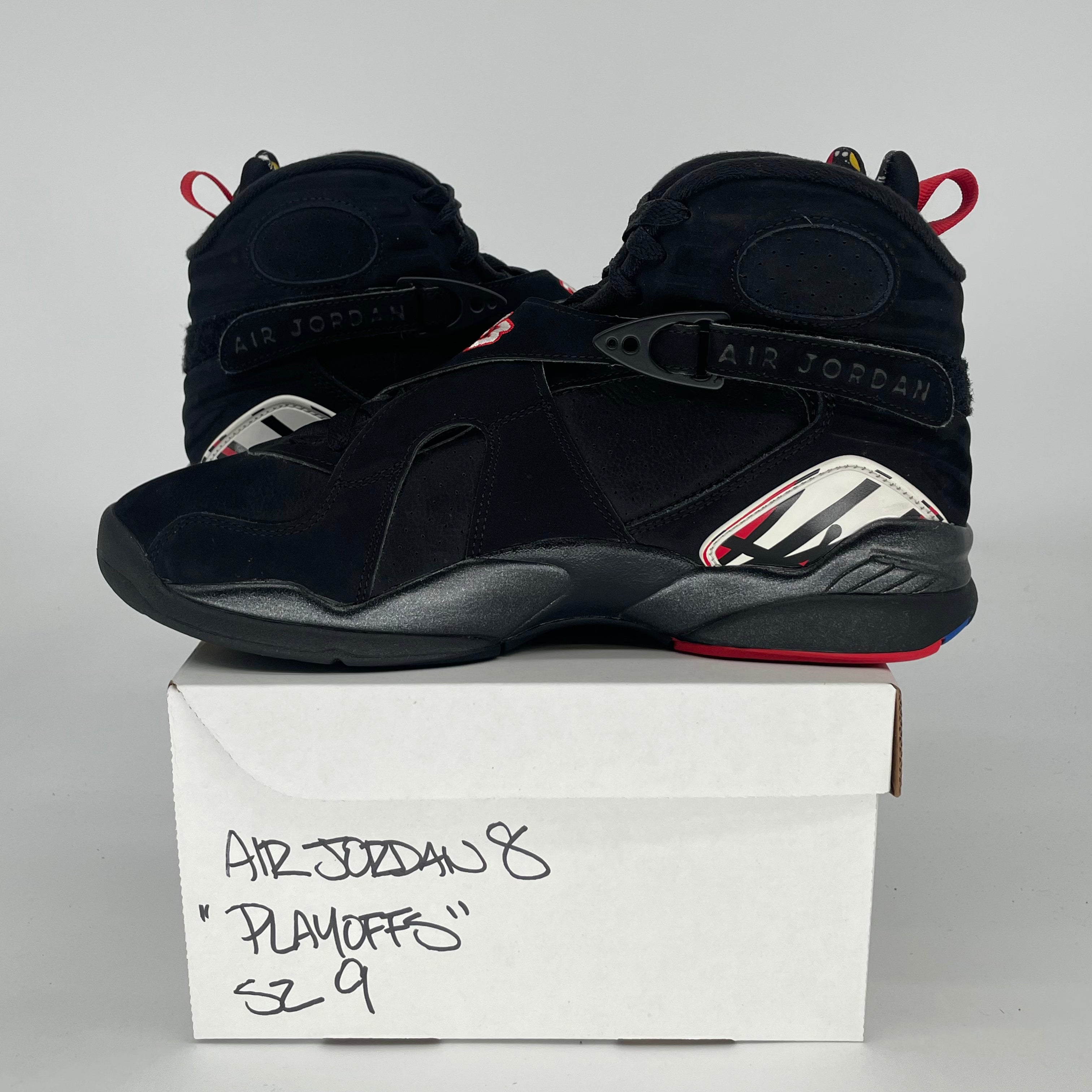 AIR JORDAN 8 PLAYOFFS 305381-062 SIZE 9/10.5W