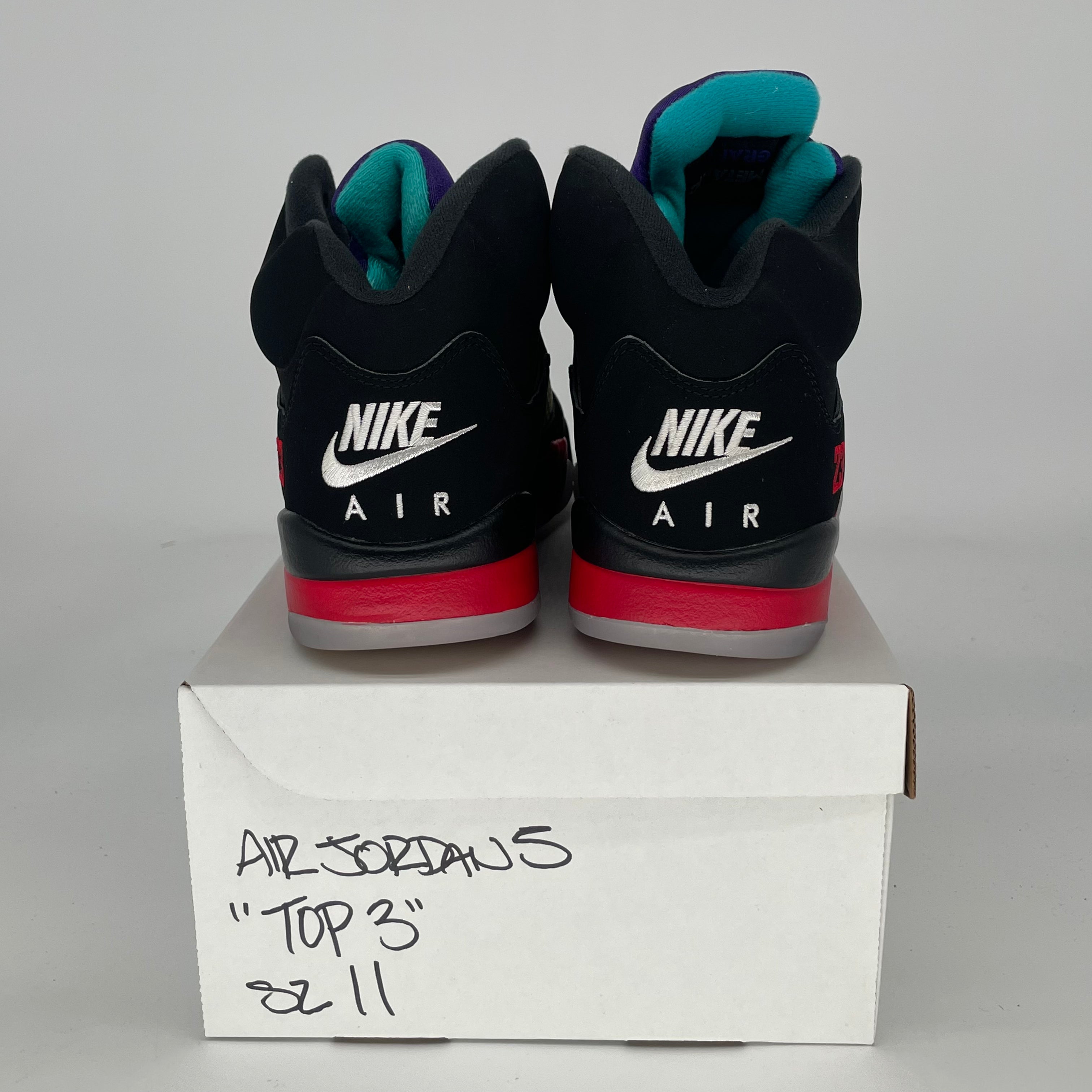 AIR JORDAN 5 TOP 3 CZ1786-001 SIZE 11/12.5W