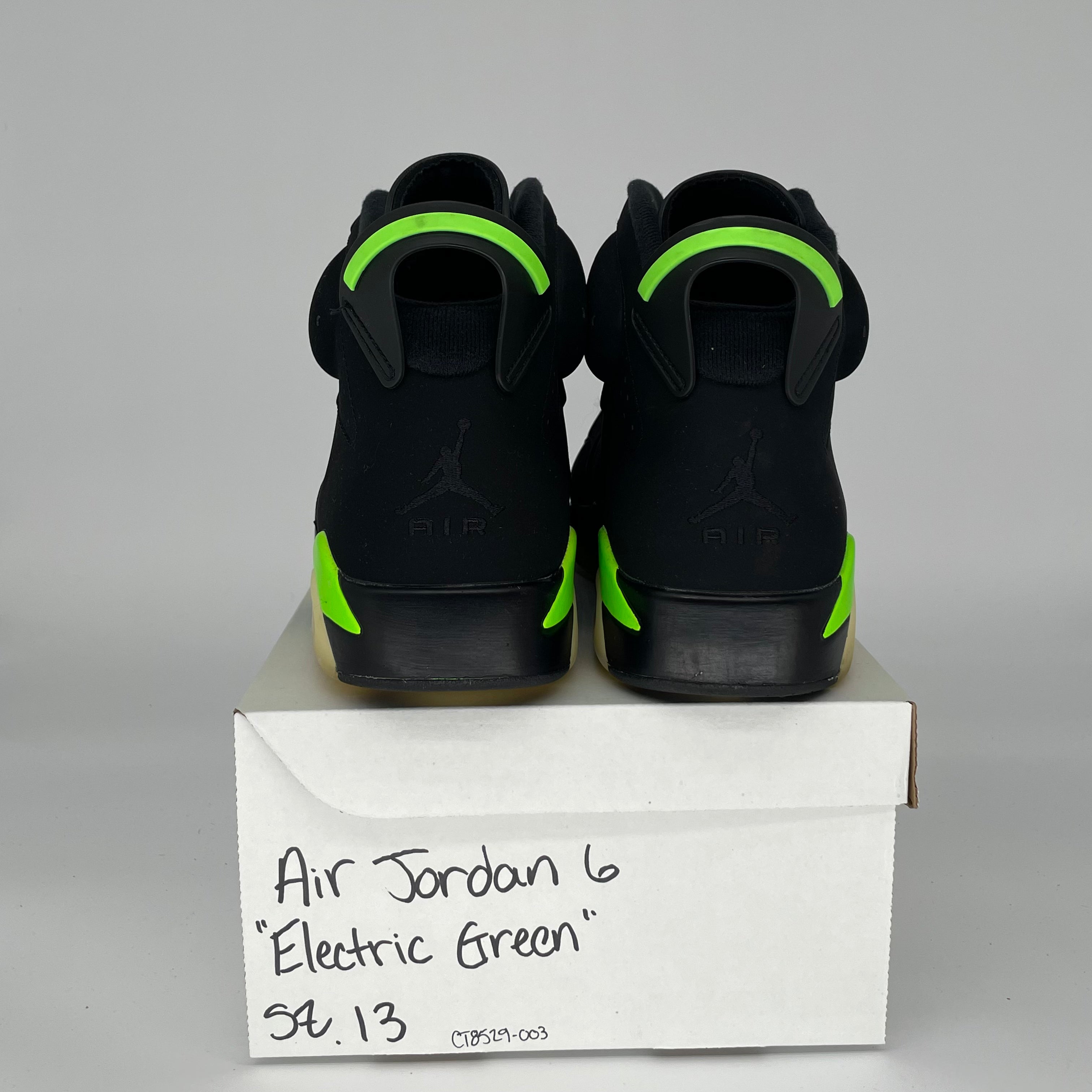 AIR JORDAN 6 ELECTRIC GREEN SIZE 13 CT8529-003