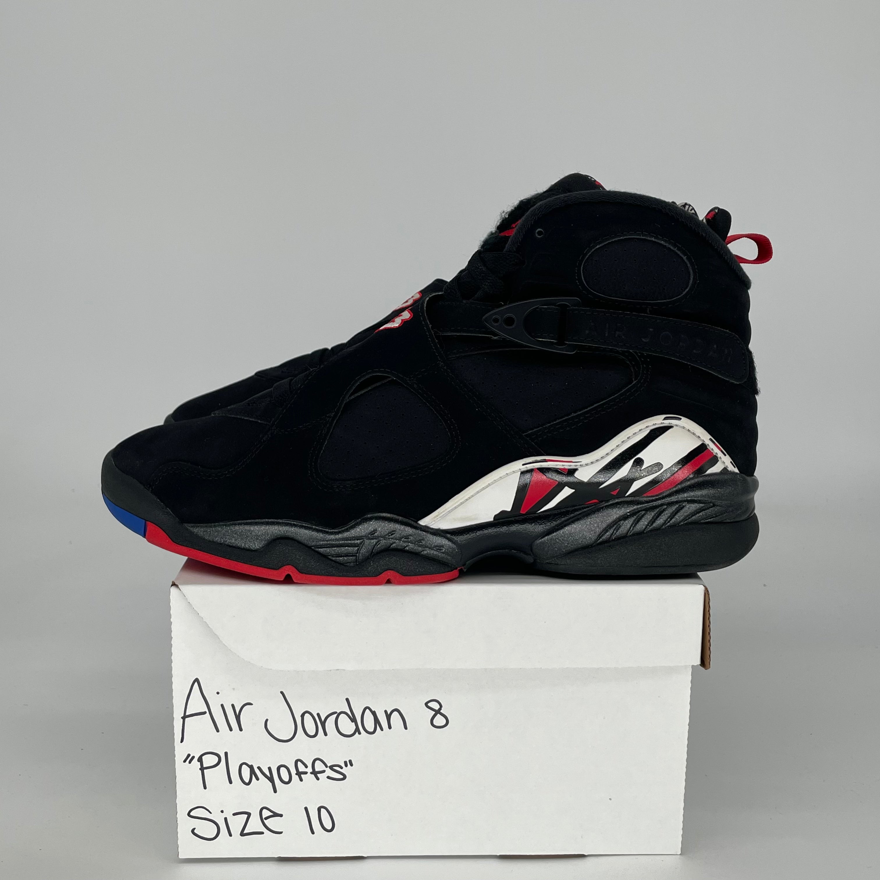 AIR JORDAN 8 PLAYOFFS 305381-062 SIZE 10/11.5W
