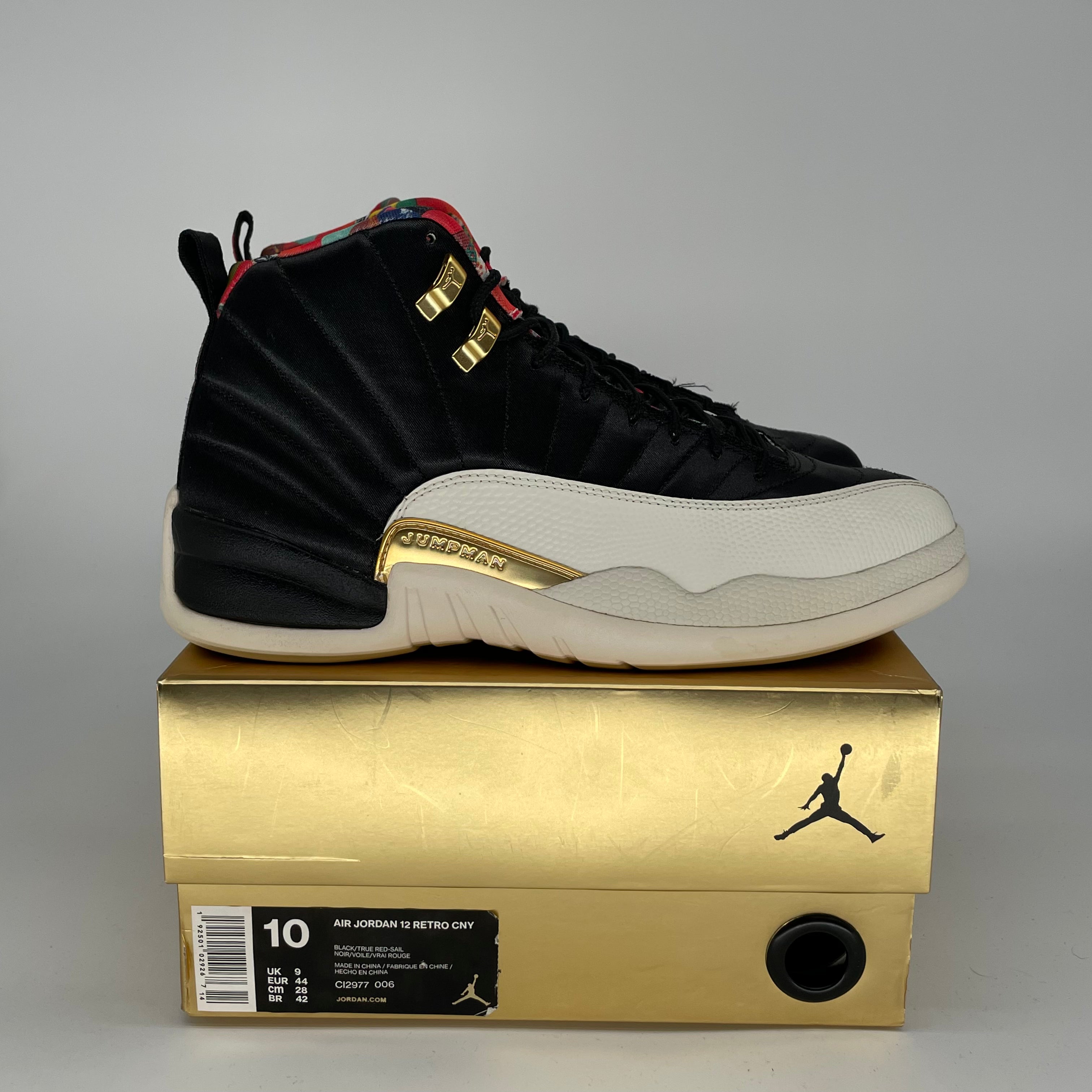 AIR JORDAN 12 CHINESE NEW YEAR SIZE 10/11.5W CI2977-006