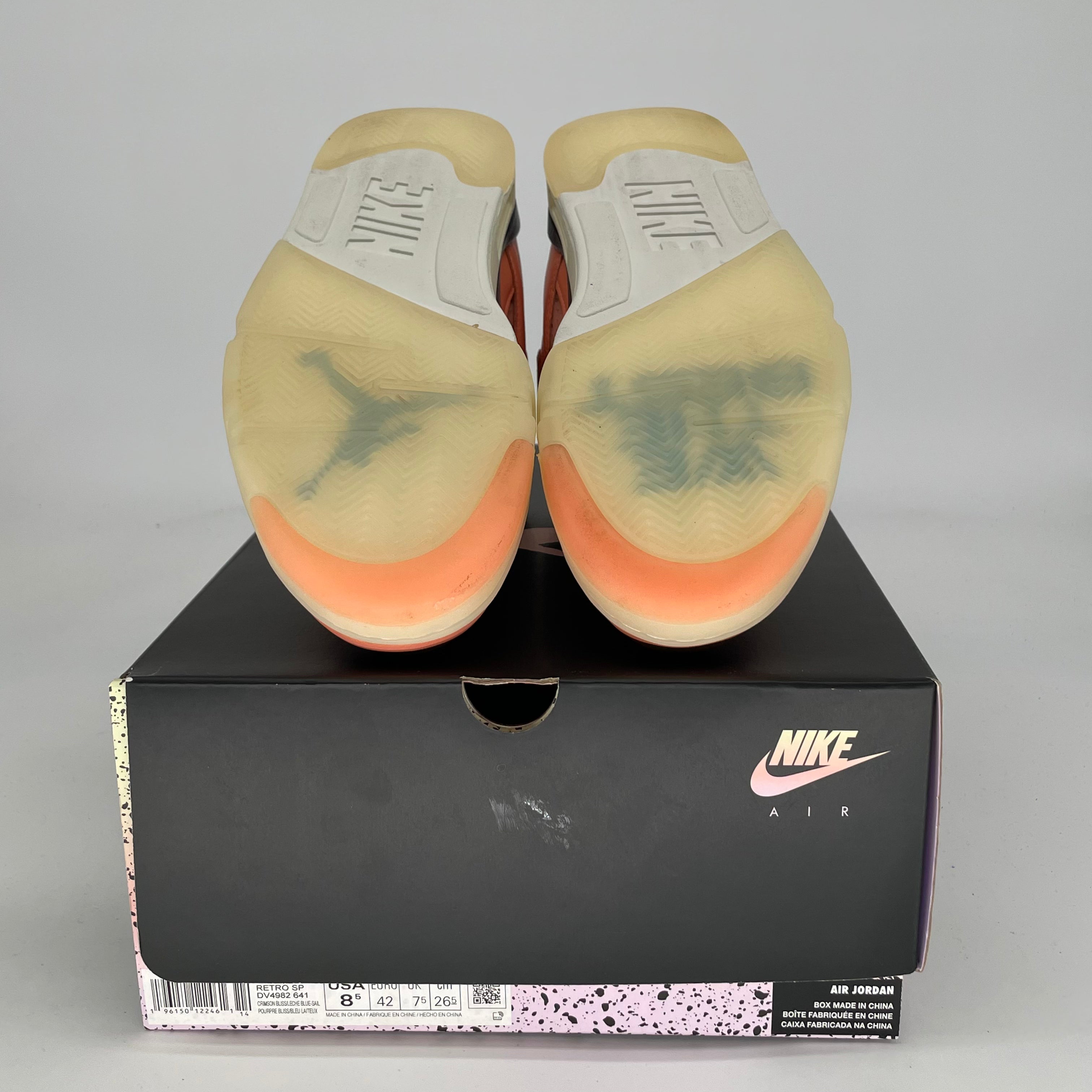 AIR JORDAN 5 DJ KALED WE THE BEST CRIMSON BLISS SIZE 8.5/10W DV4982-641