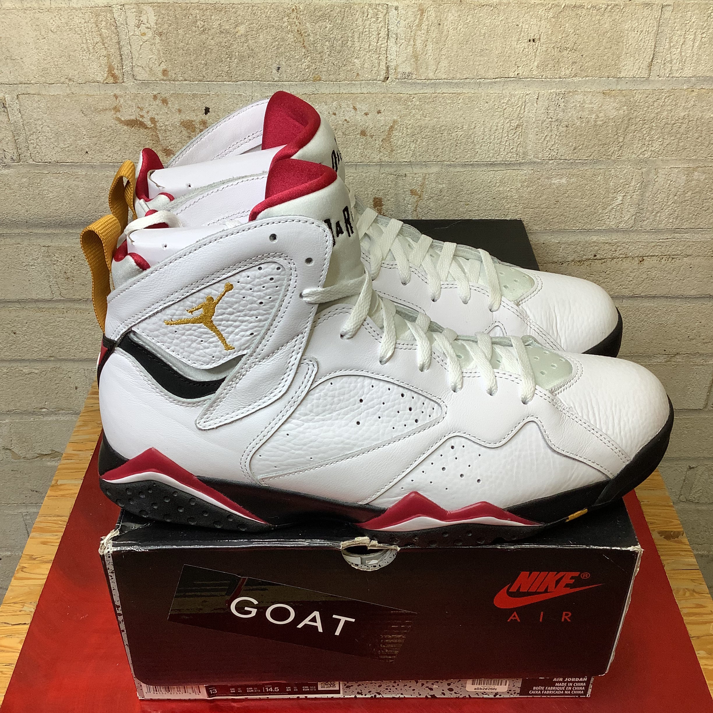 AIR JORDAN 7 CARDINAL SIZE 13 CU9307-106