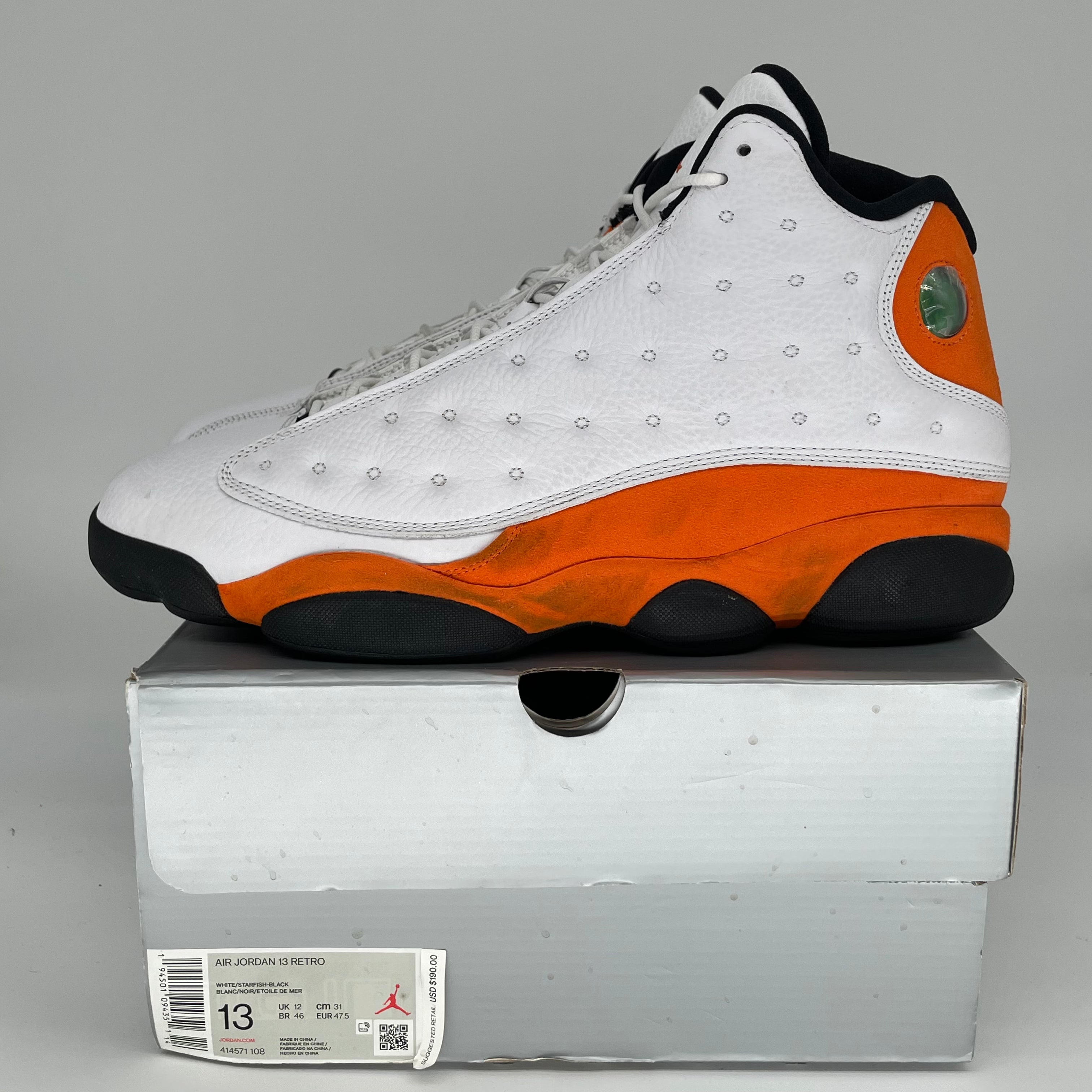 AIR JORDAN 13 STARFISH SIZE 13 414571-108