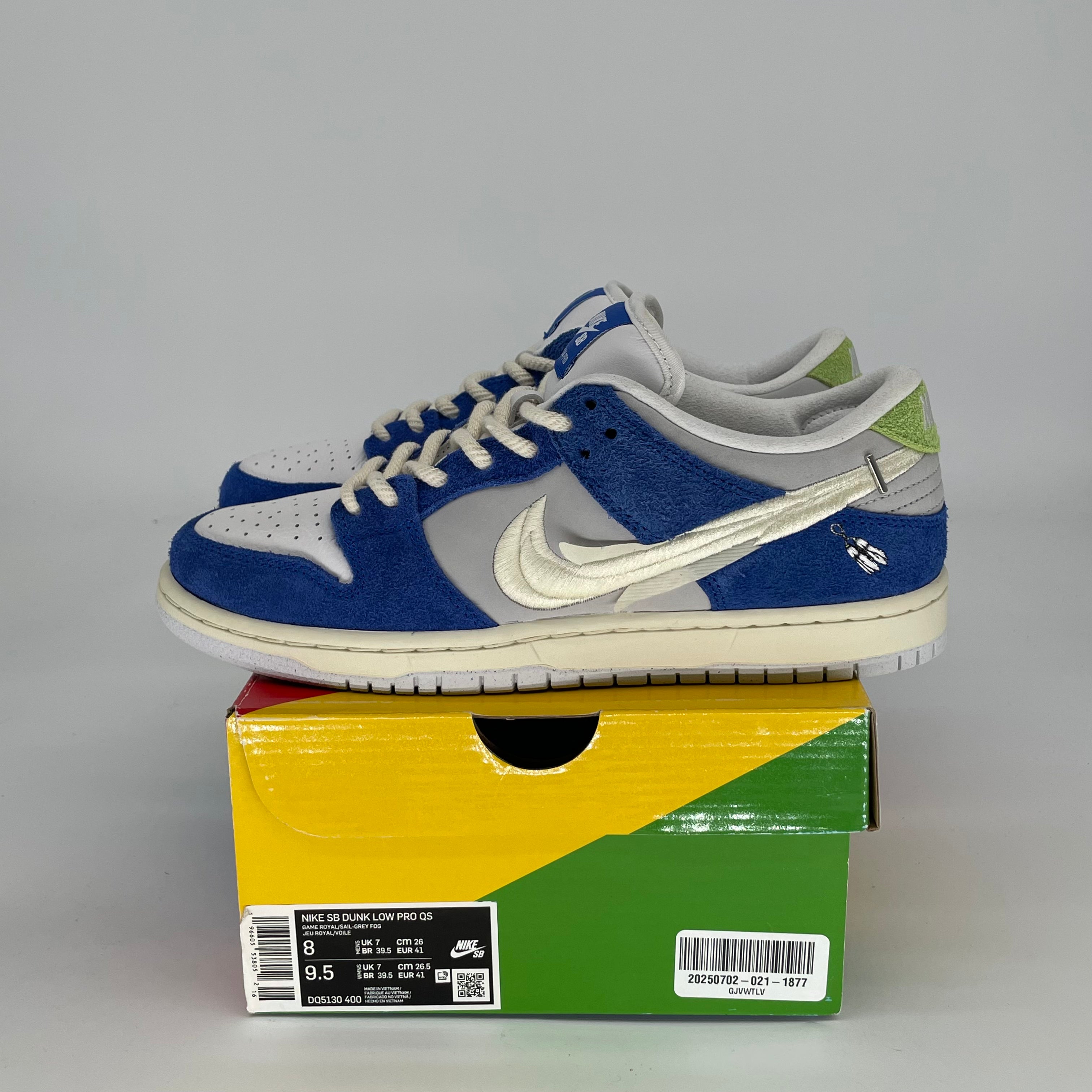 NIKE SB DUNK LOW PRO FLY STREETWEAR GARDENIA SIZE 8/9.5W DQ5130-400