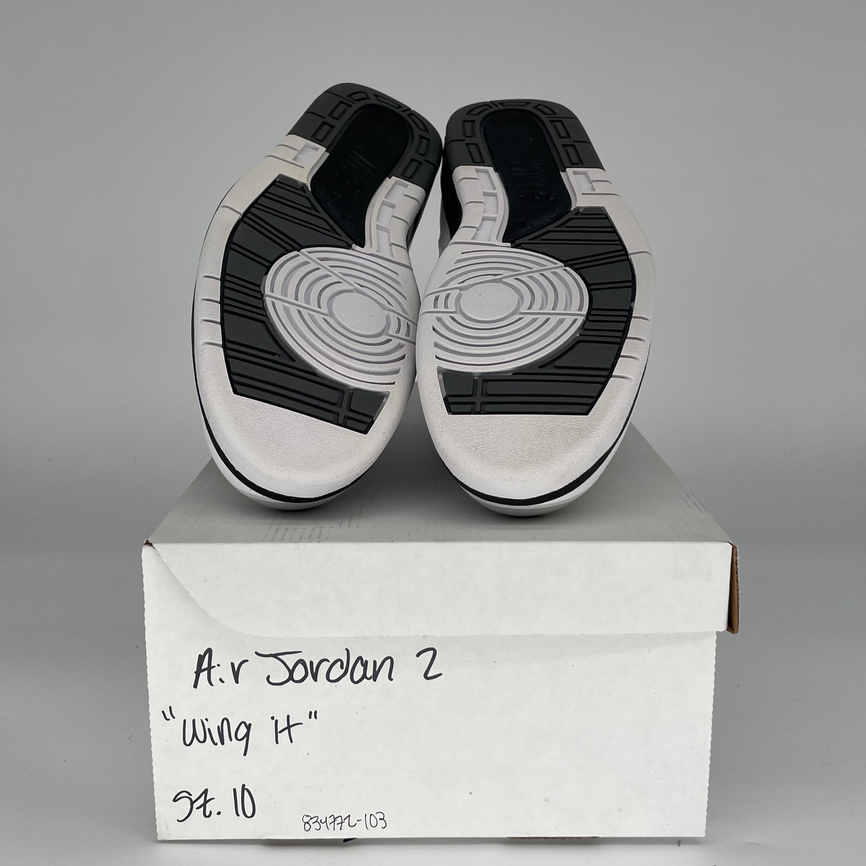 AIR JORDAN 2 WING IT SIZE 10 834272-103